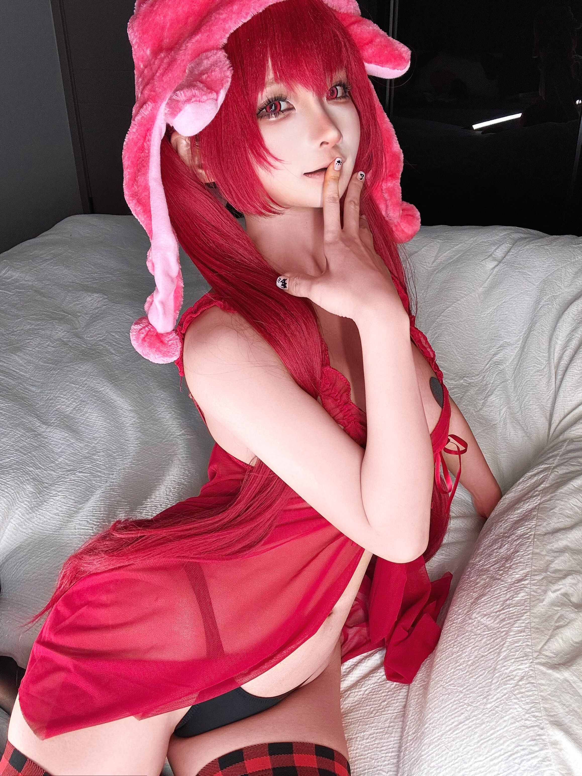 Đọc truyện hentai Tuyển tập Albums siêu phẩm Cosplay - Chap 1268 - Stupid Momo - Selfies in April