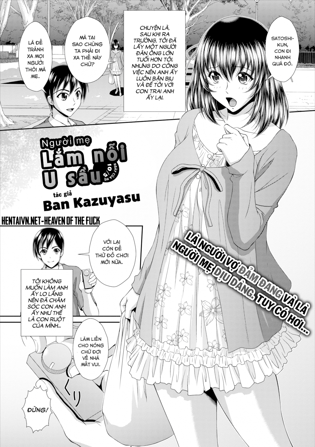 Đọc truyện hentai Người mẹ lắm nỗi u sầu - Tình mẹ bao la như biển thái bình dạt dào