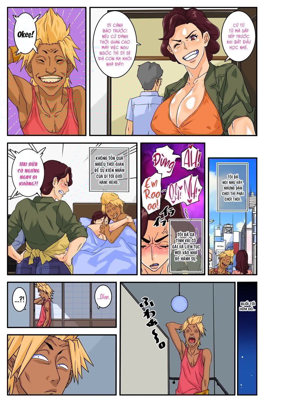 Đọc truyện hentai Chồng yếu sinh lý, cháu địt dì hộ! - Chap 1