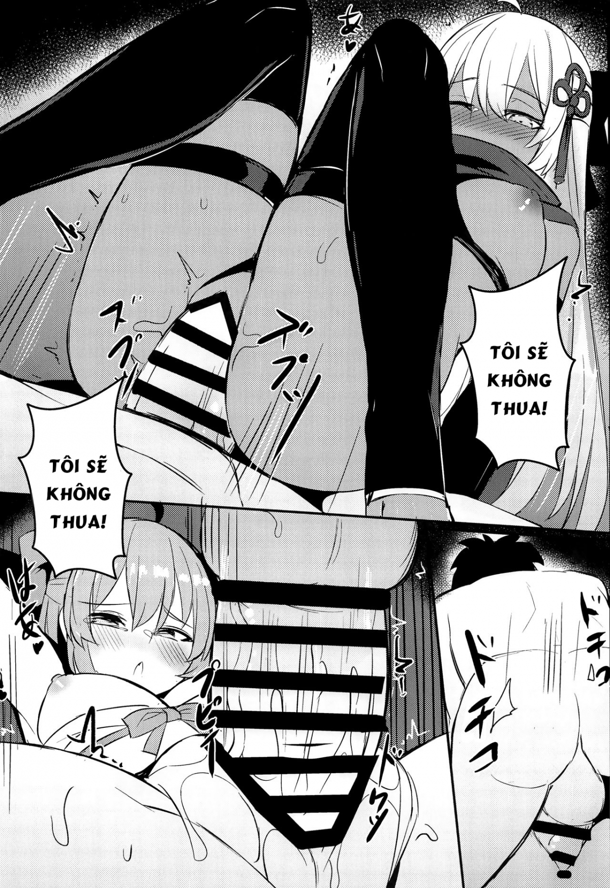 Đọc truyện hentai Cuộc đấu giữa hai kiếm sĩ đồ bơi! - Oneshot