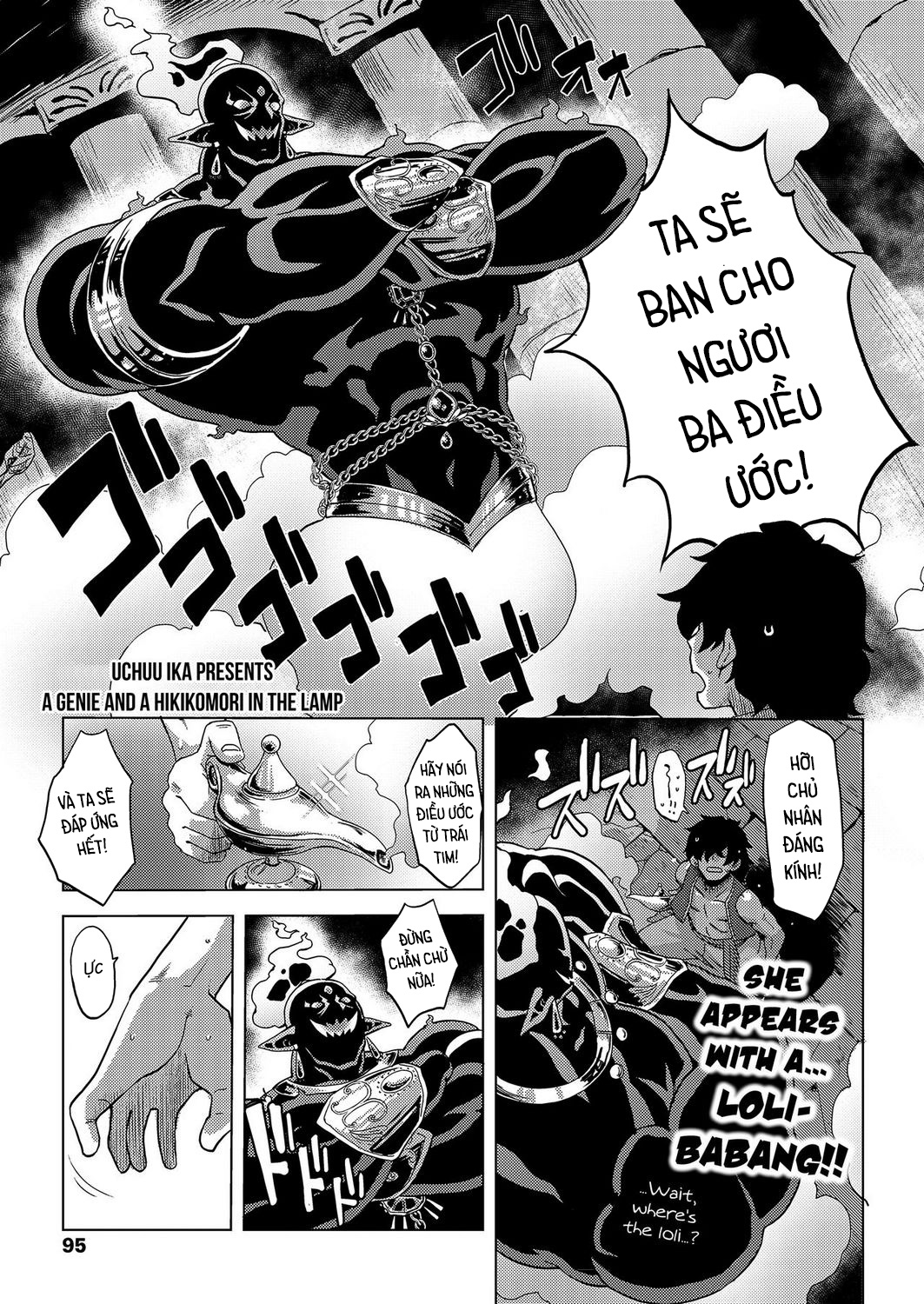 Đọc truyện hentai A Genie and a Hikikomori in The Lamp - Oneshot