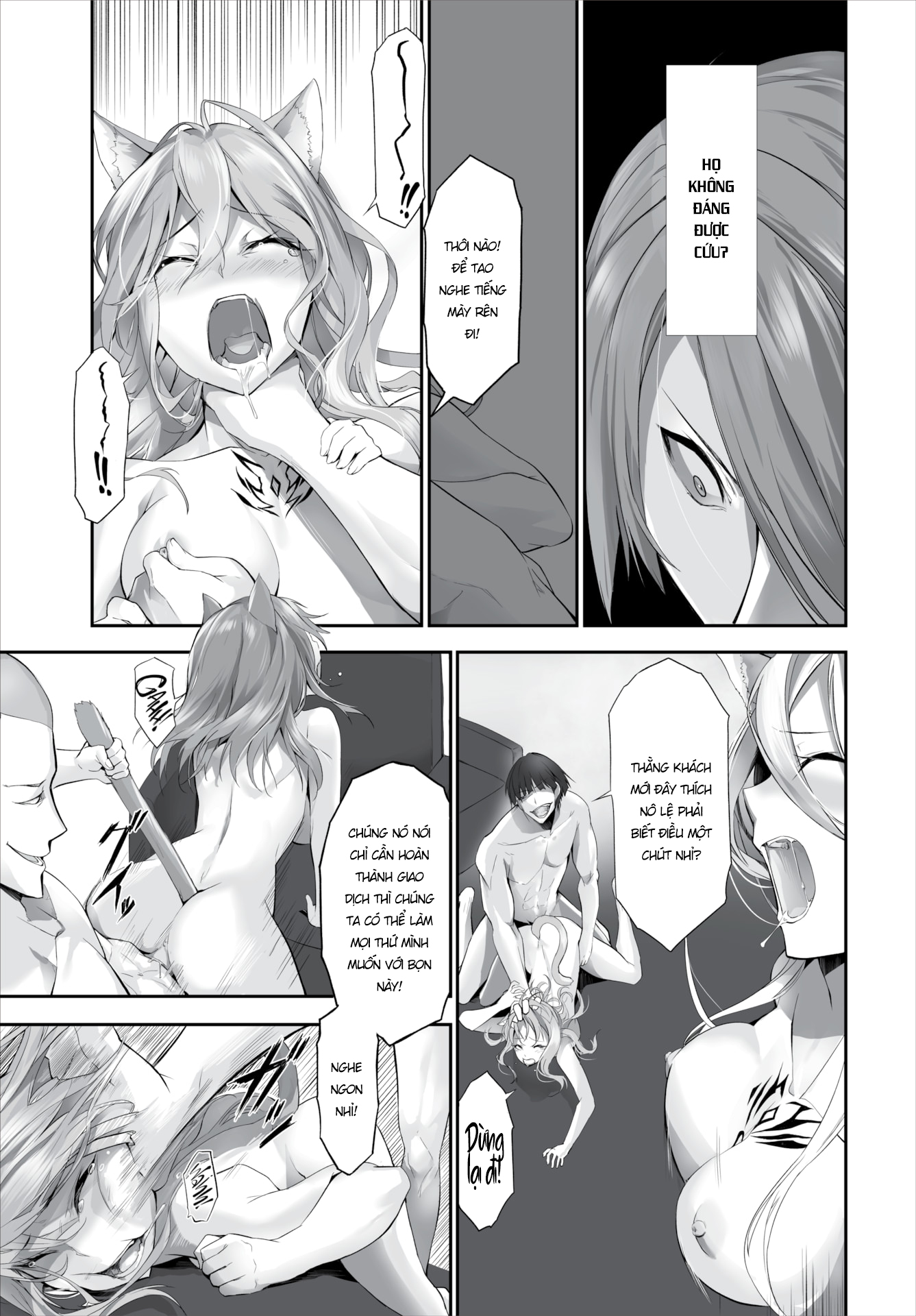 Đọc truyện hentai Nô lệ tai mèo - Chap 9