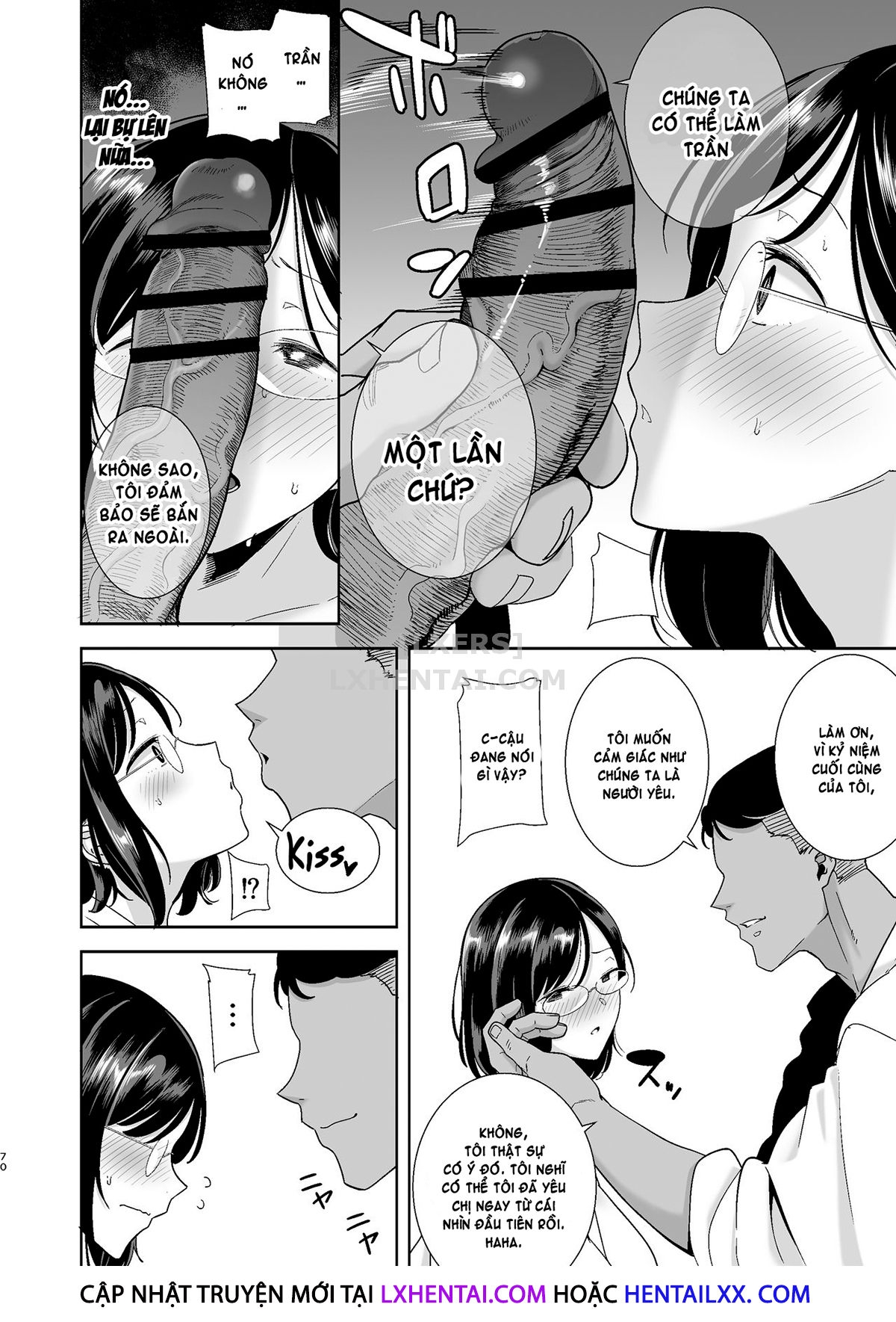 Đọc truyện hentai Natsuzuma ~Natsu, Ryokan, Nanpa Otoko-Tachi Ni Ochita Tsuma~ - Chap 2 - Có che | [END]