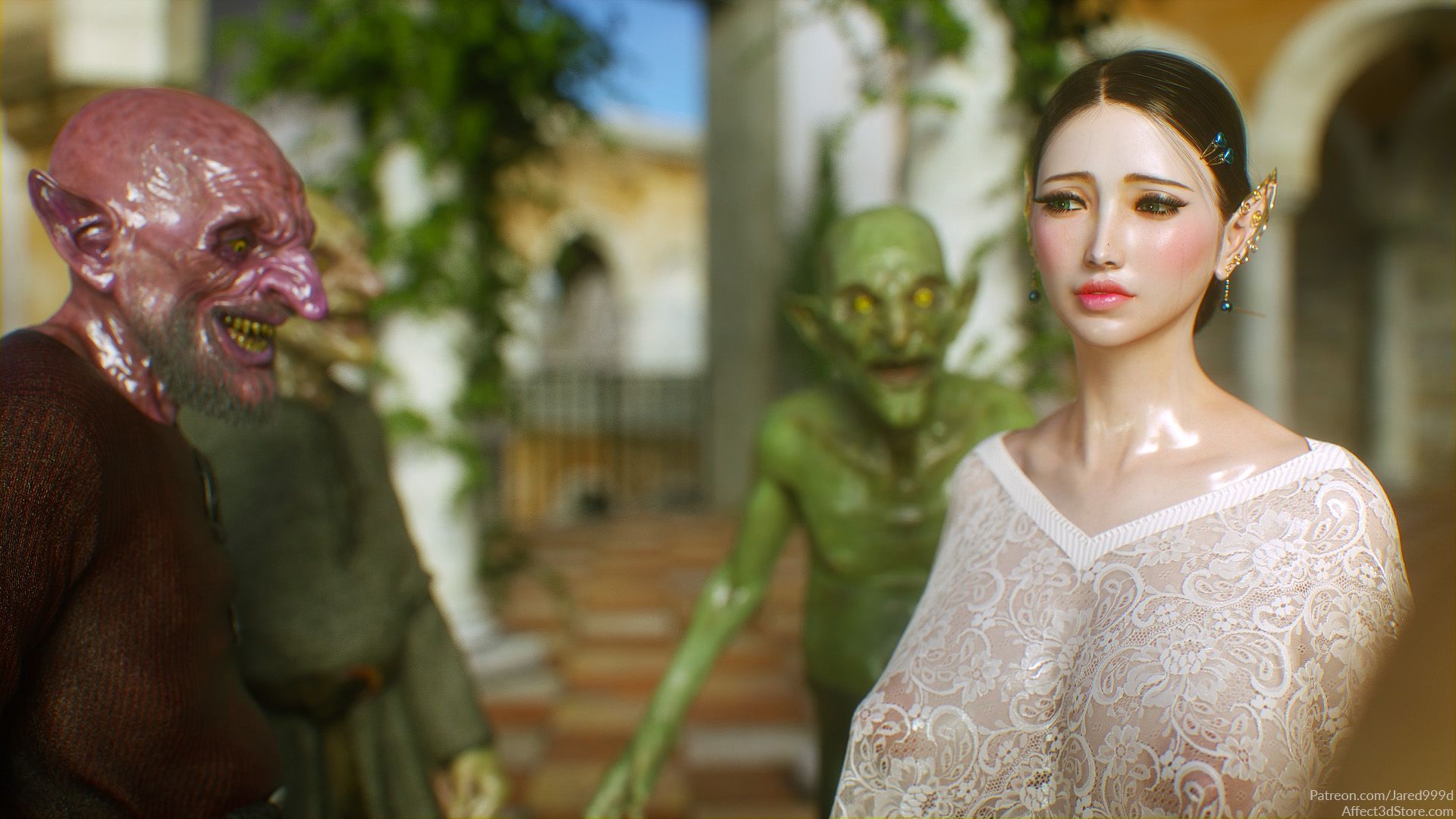 Đọc truyện hentai Elf Slave - Chapter 5: Goblin Bride - Main Set