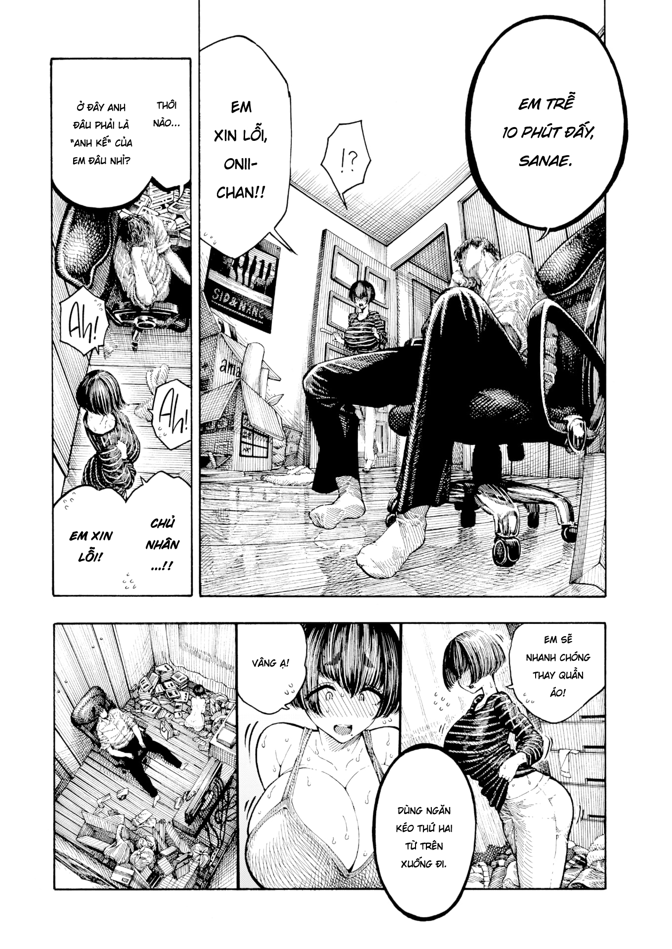 Đọc truyện hentai Sanae hữu dụng - Oneshot