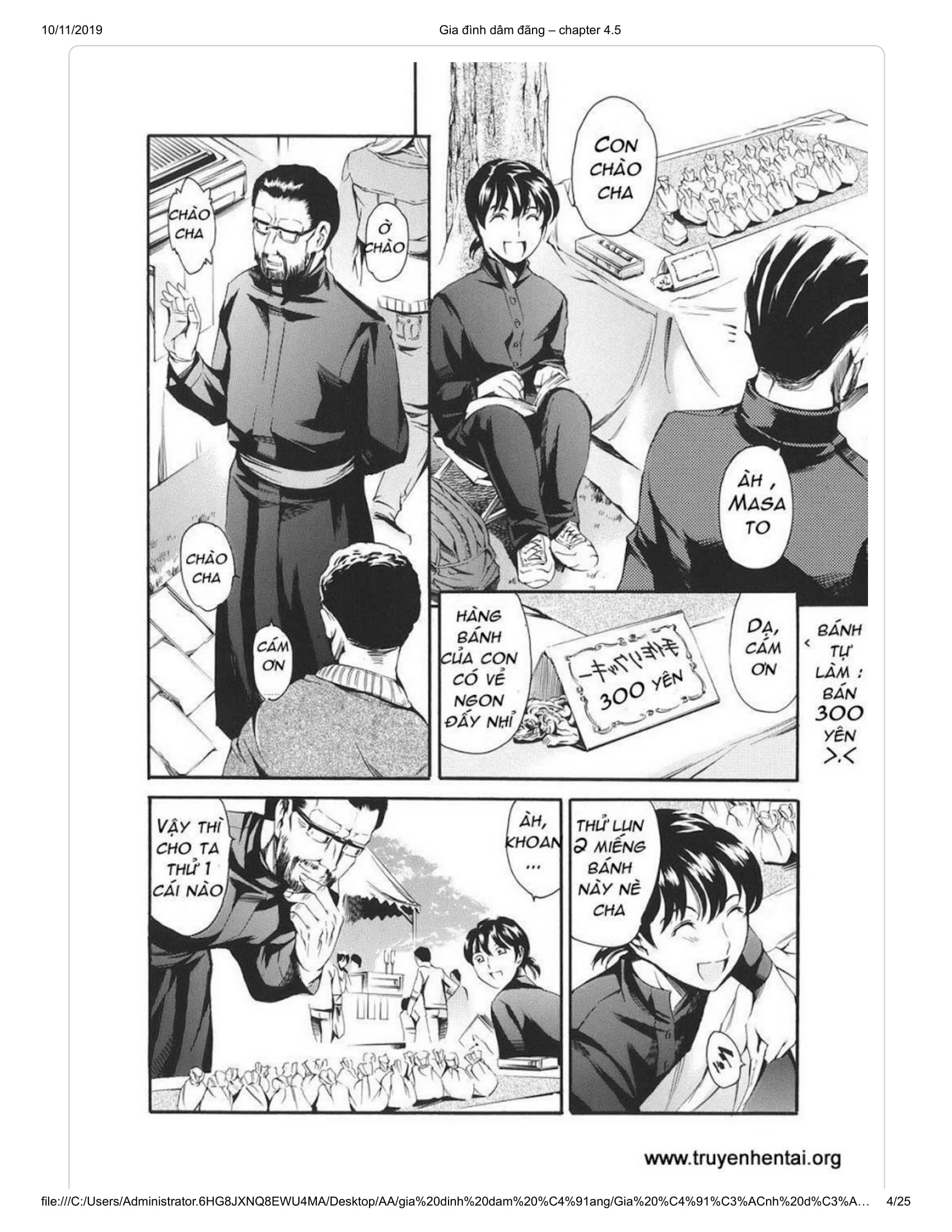 Đọc truyện hentai Katei no Jijou - Chap 7