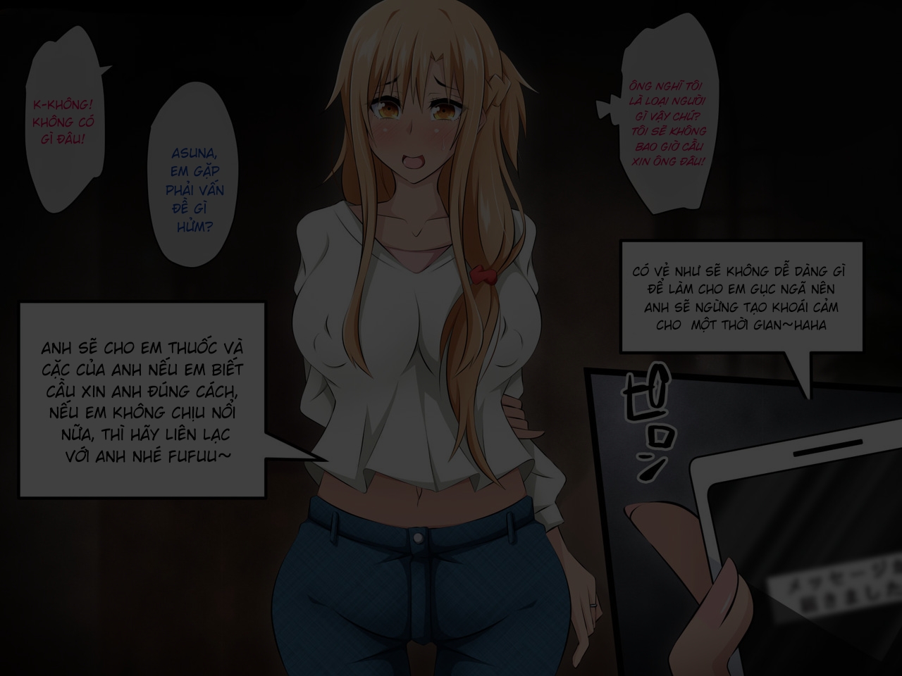 Đọc truyện hentai Hitozuma ni Natta Heroine o Netoru. - Chap 3