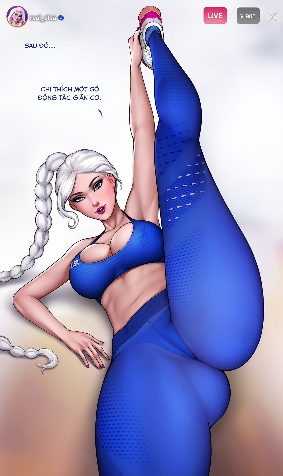 Đọc truyện hentai How to train your ass with Elsa - Oneshot