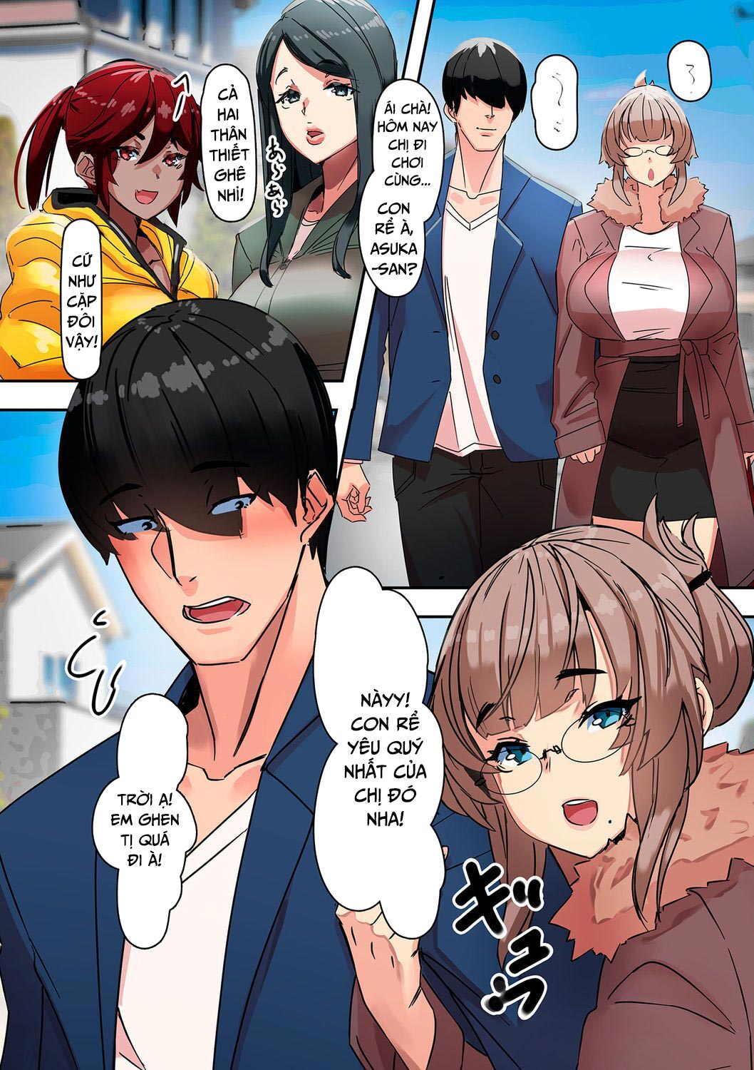 Đọc truyện hentai Mẹ vợ là người yêu tôi - Oneshot