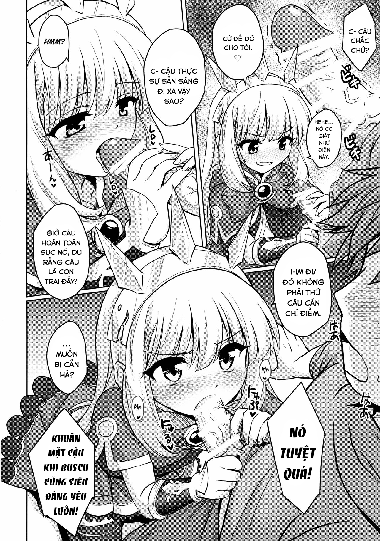 Đọc truyện hentai Tensai Bishoujo Renkinjutsushi no Kattou - Oneshot