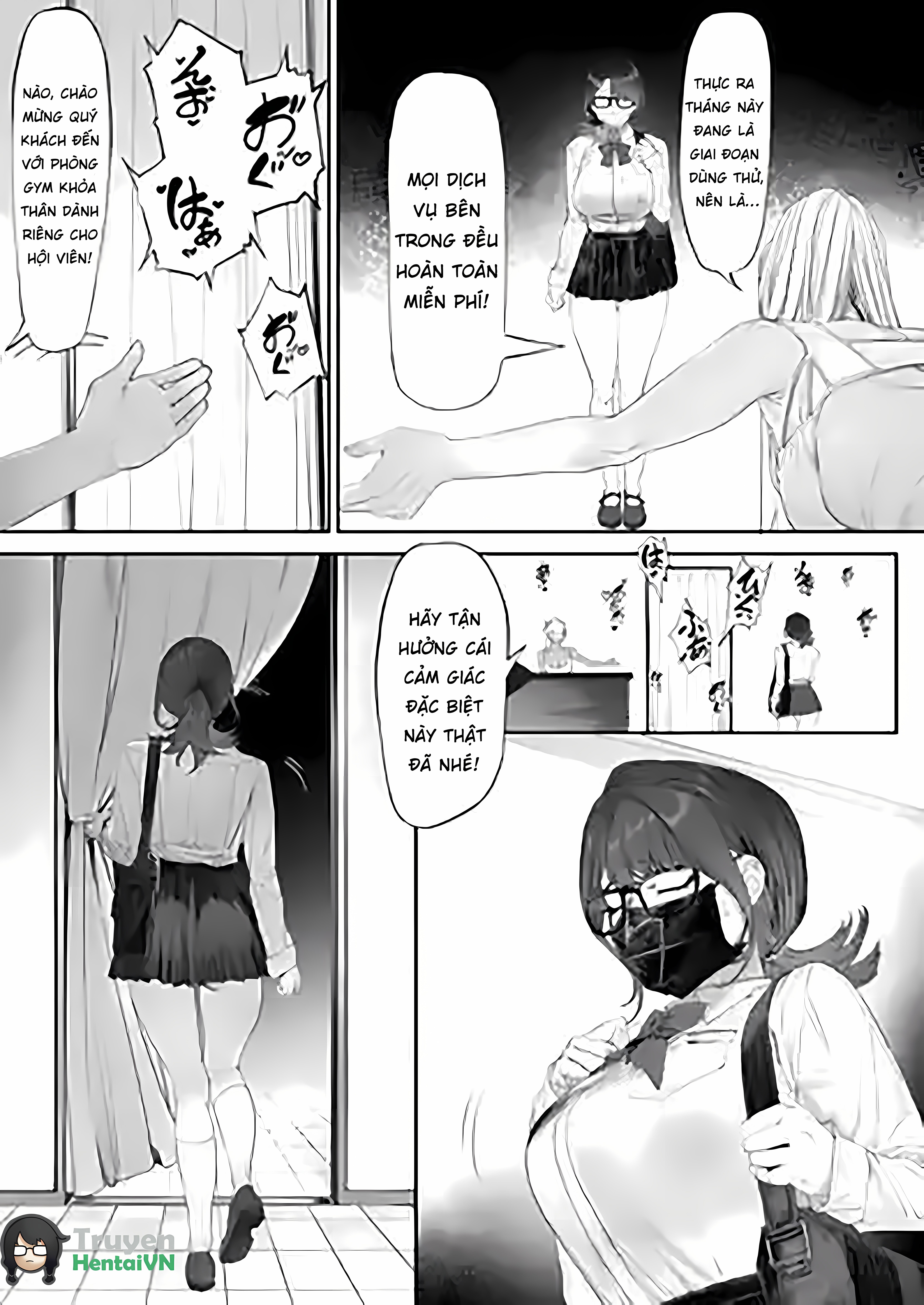 Đọc truyện hentai Members-Only Nude Gym - No Clothes Allowed - Oneshot