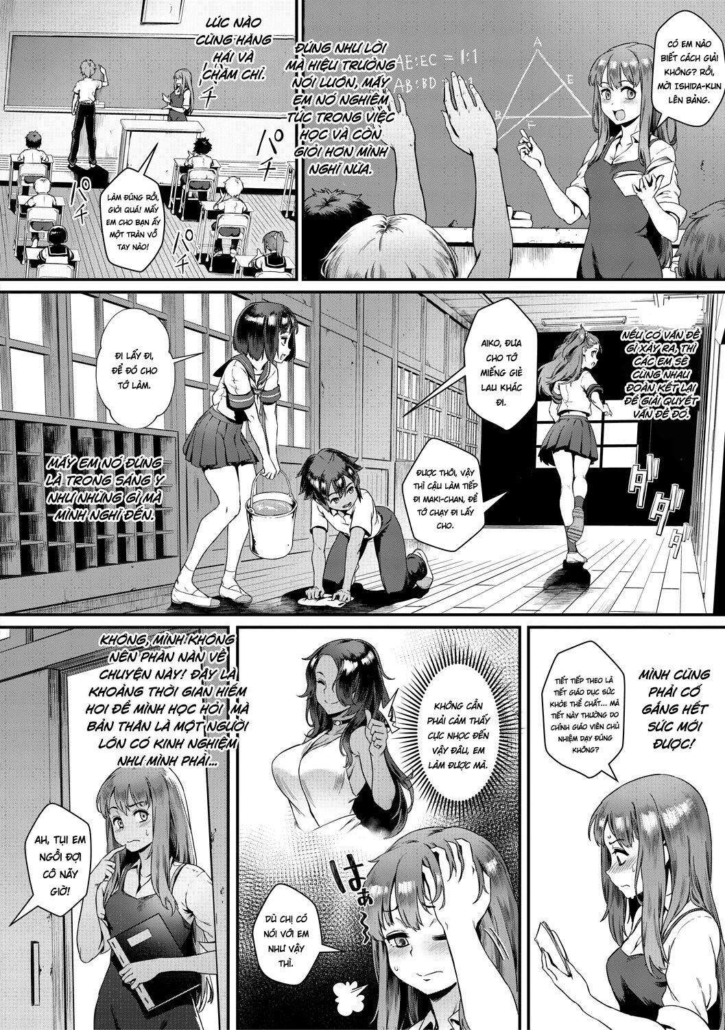 Đọc truyện hentai Hãy bắt đầu tìm hiểu cơ thể nhau nào - Chap 1