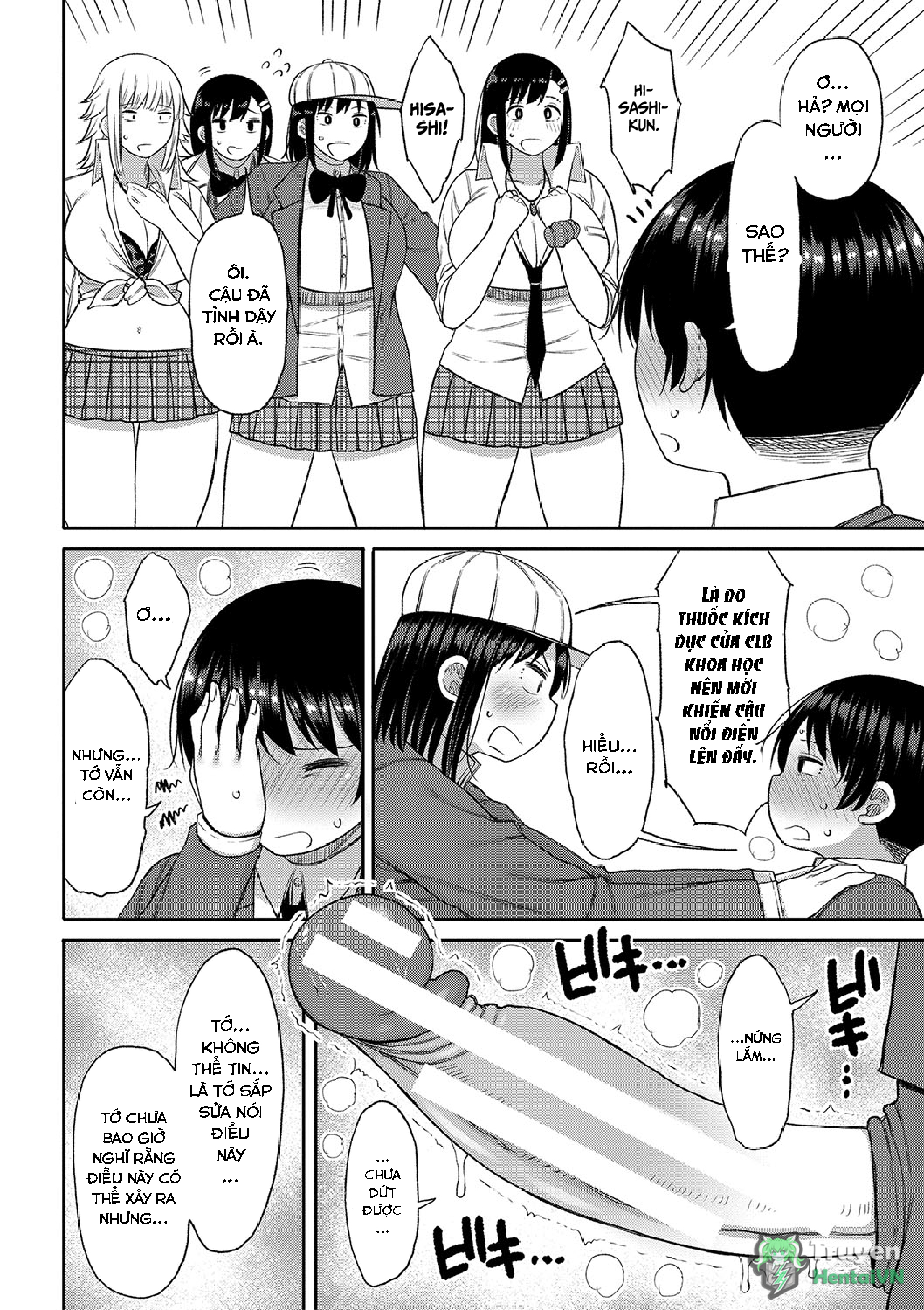 Đọc truyện hentai Kotoshi kara Kyougaku no Gakkou ni Nyuugaku shitara Otoko ga Boku dake datta - Chap 7