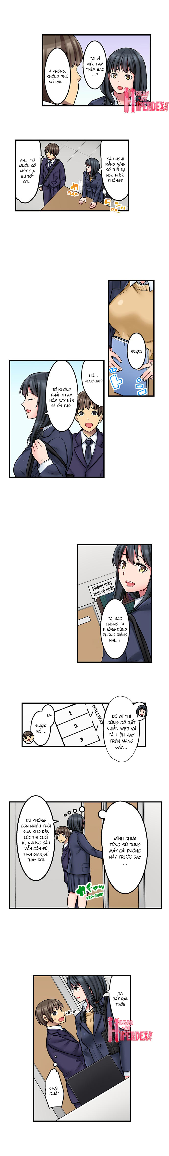 Đọc truyện hentai Món đặc biệt trong thực đơn quán Cà phê là Làm tình? - Chap 10: Chuẩn bị làm tí trong phòng máy...