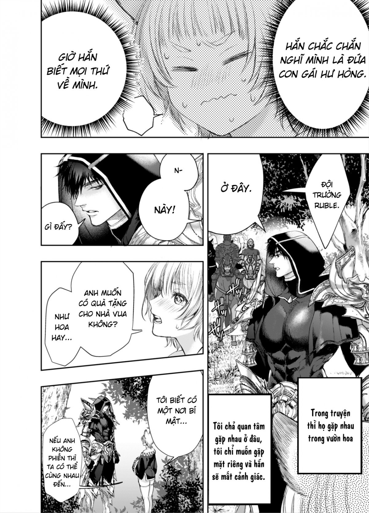 Đọc truyện hentai Tôi không thể thoát khỏi Kỵ sĩ quàng khăn đỏ tinh nghịch - Part 1