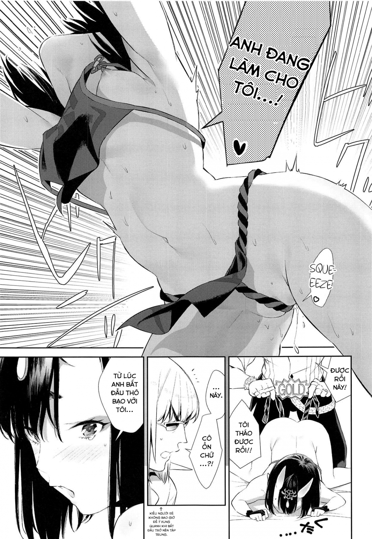 Đọc truyện hentai Fundoshi no Shimekata o Kintoki ni Kiite Mita - Oneshot