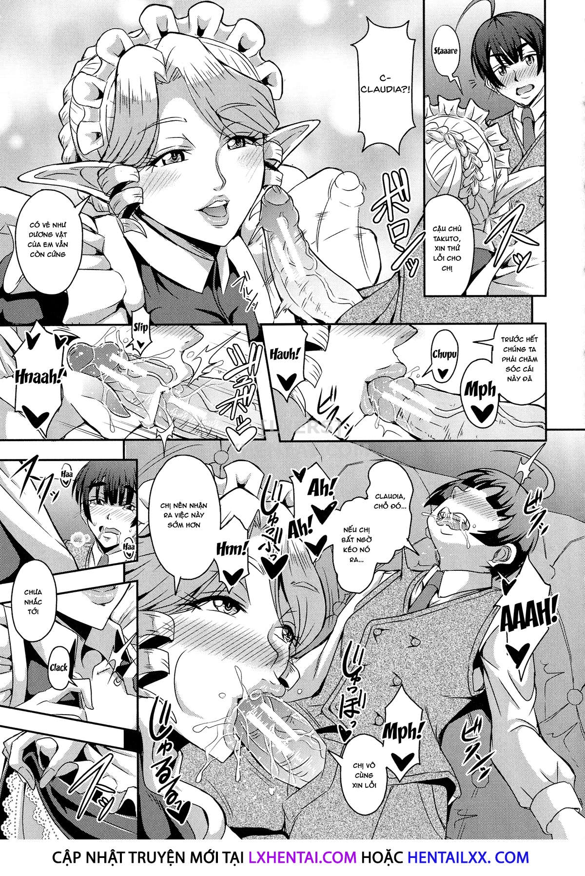 Đọc truyện hentai Elf Harem Story - Chap 4