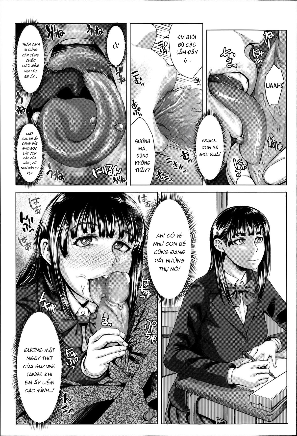 Đọc truyện hentai Thầy giáo nghiêm khắc và em học sinh dâm đãng - Oneshot