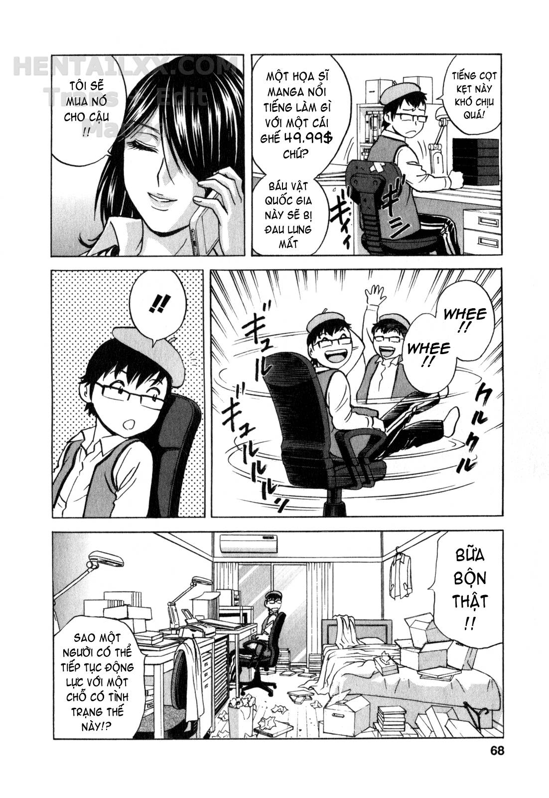 Đọc truyện hentai Life With Married Women Just Like A Manga - Chap 23