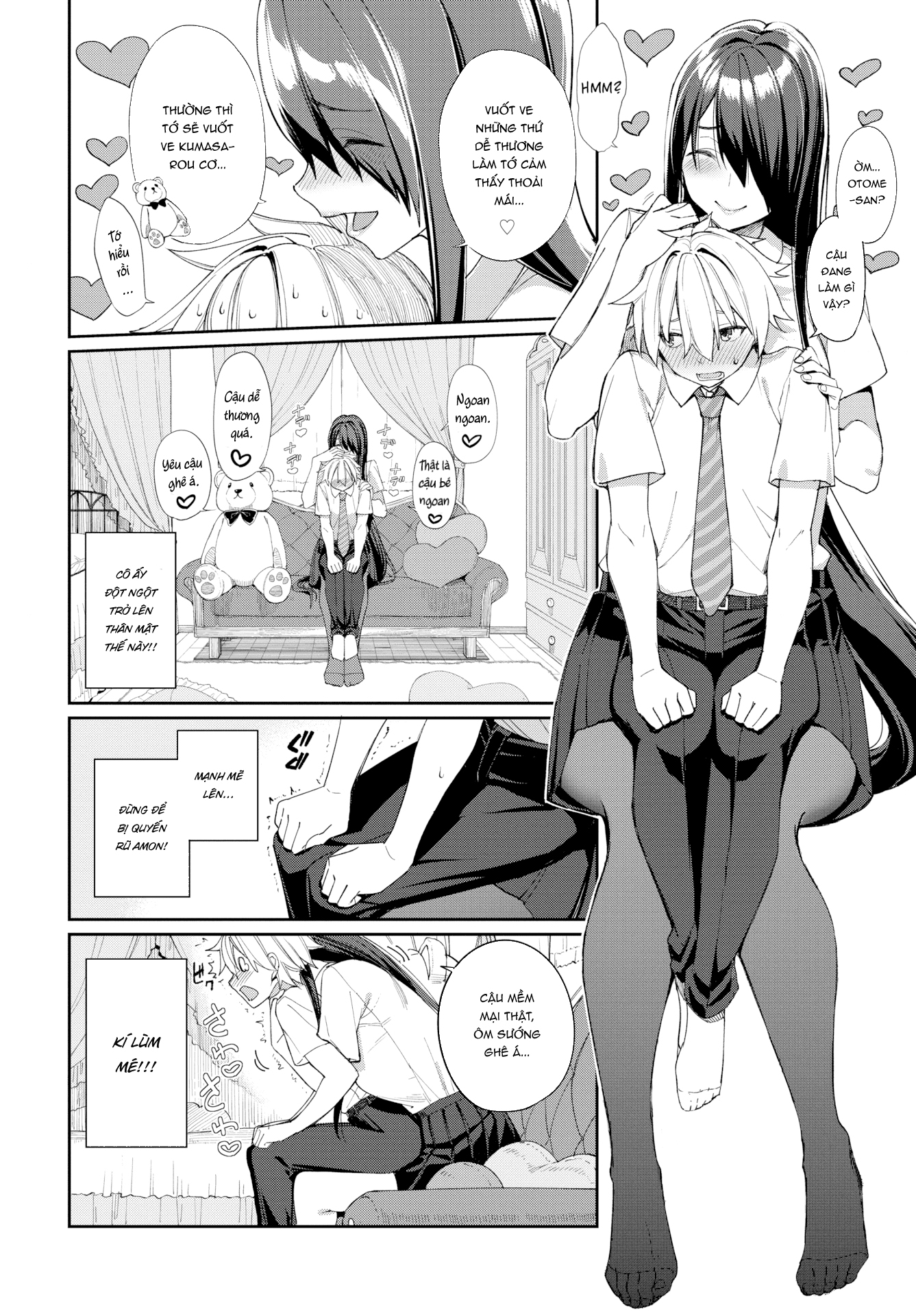 Đọc truyện hentai Hebigami-san và Amon-kun - Oneshot ngọt [Không che]