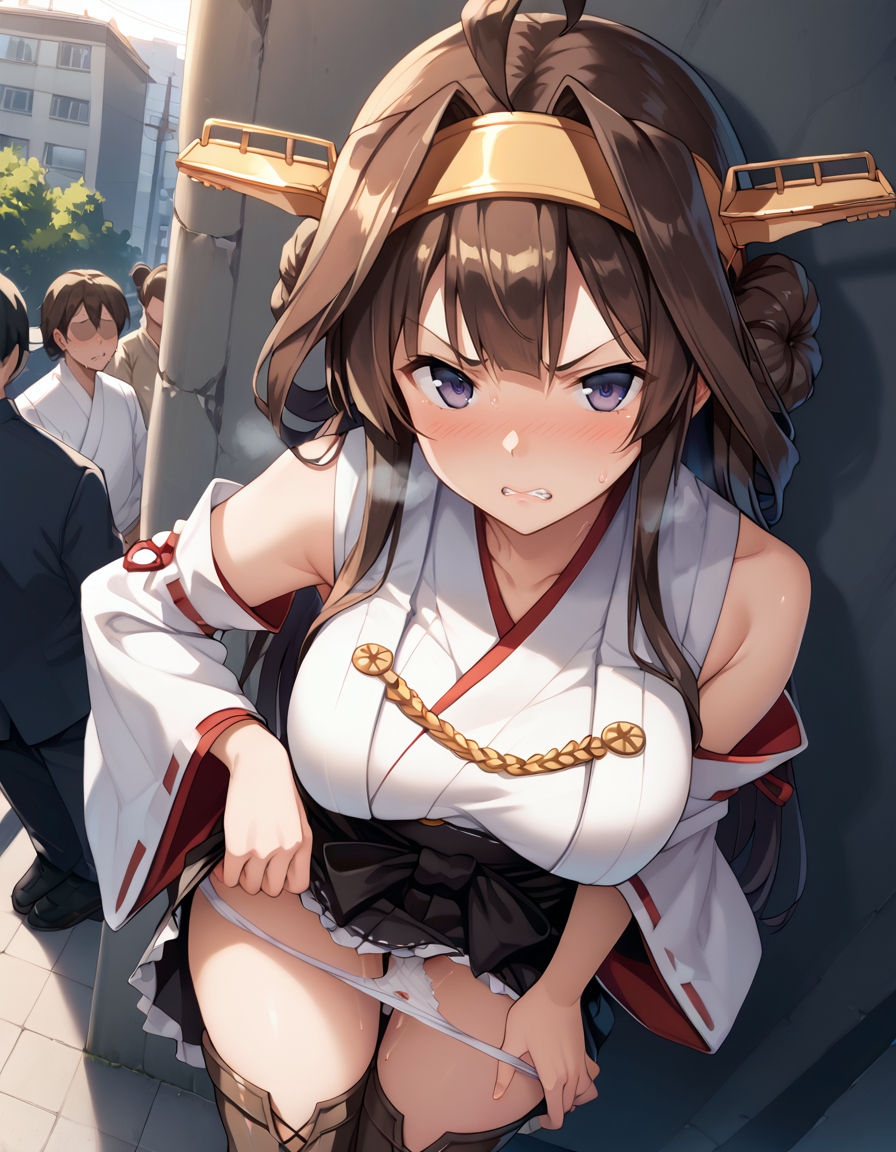 Đọc truyện hentai Tuyển tập Albums Art hentai - Chap 381 - [Paid Request] Kongou and the Exposure Forced Man