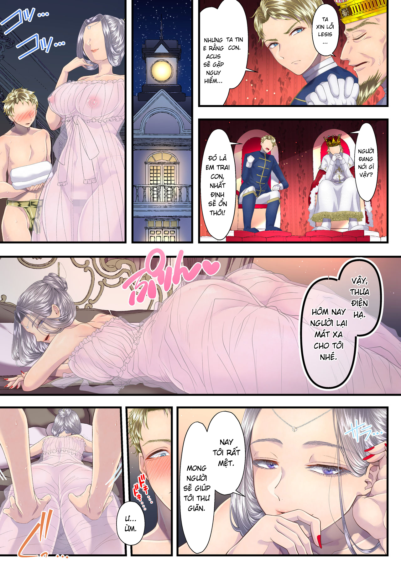 Đọc truyện hentai Huấn luyện hoàng tử bán nước của điếm quý tộc ~Phân chia lãnh thổ~ - Oneshot