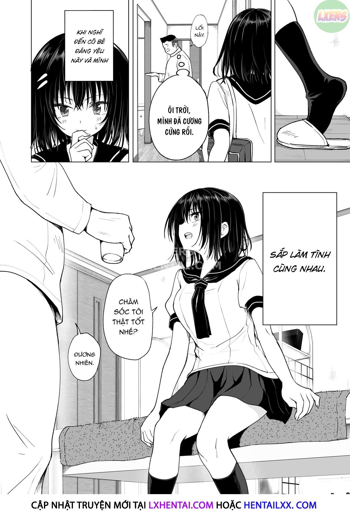 Đọc truyện hentai Cô gái bóng chuyền này đã được trải nghiệm một mát xa gợi cảm - Chap 2