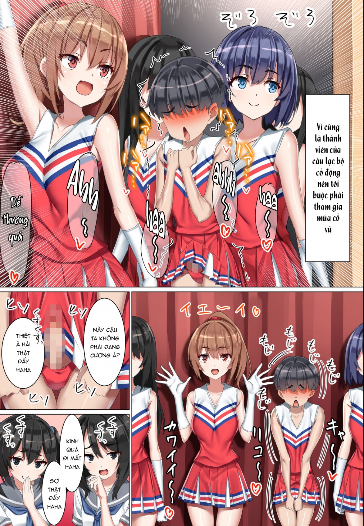 Đọc truyện hentai Kouhai Do-S Cheerleader ni Do-M Choukyou Sareta Otoko no Hanashi. - Chap 2