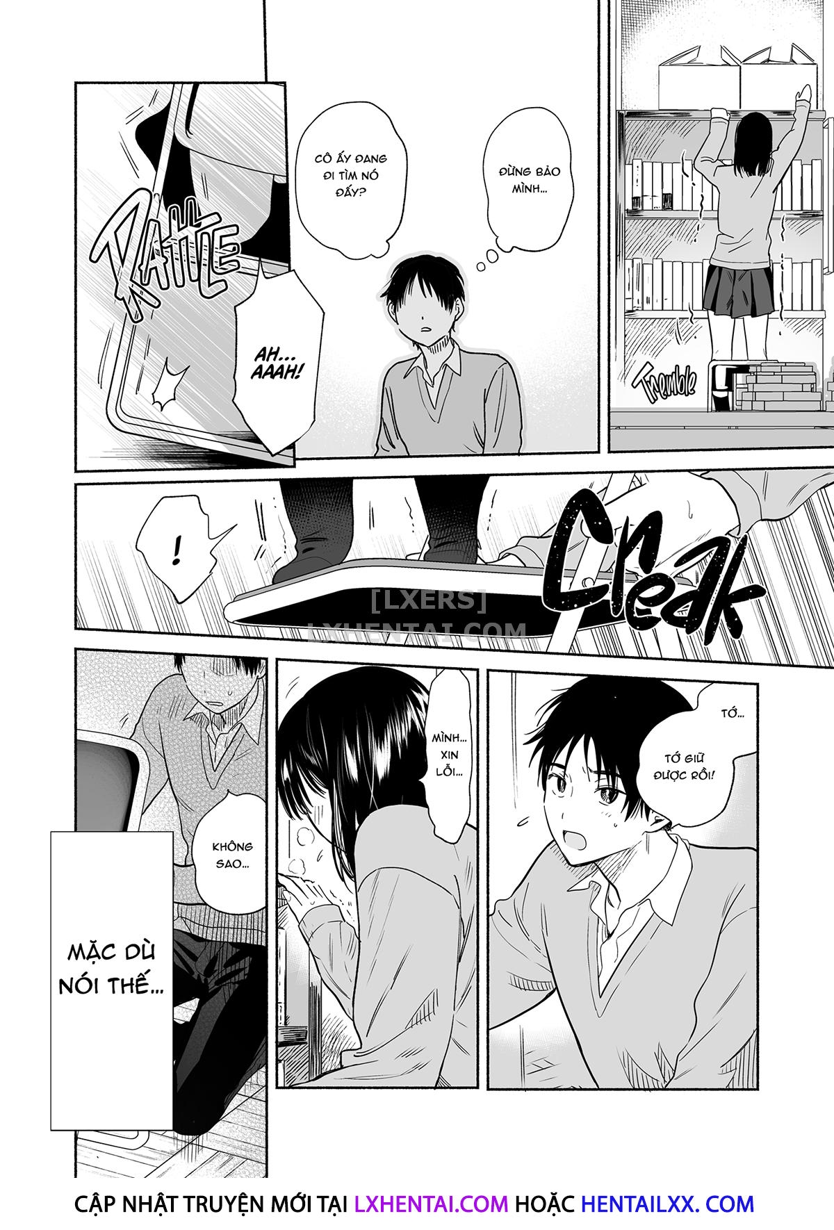 Đọc truyện hentai Mukuchi na Tosho Iin to Sex Zuke. - Oneshot