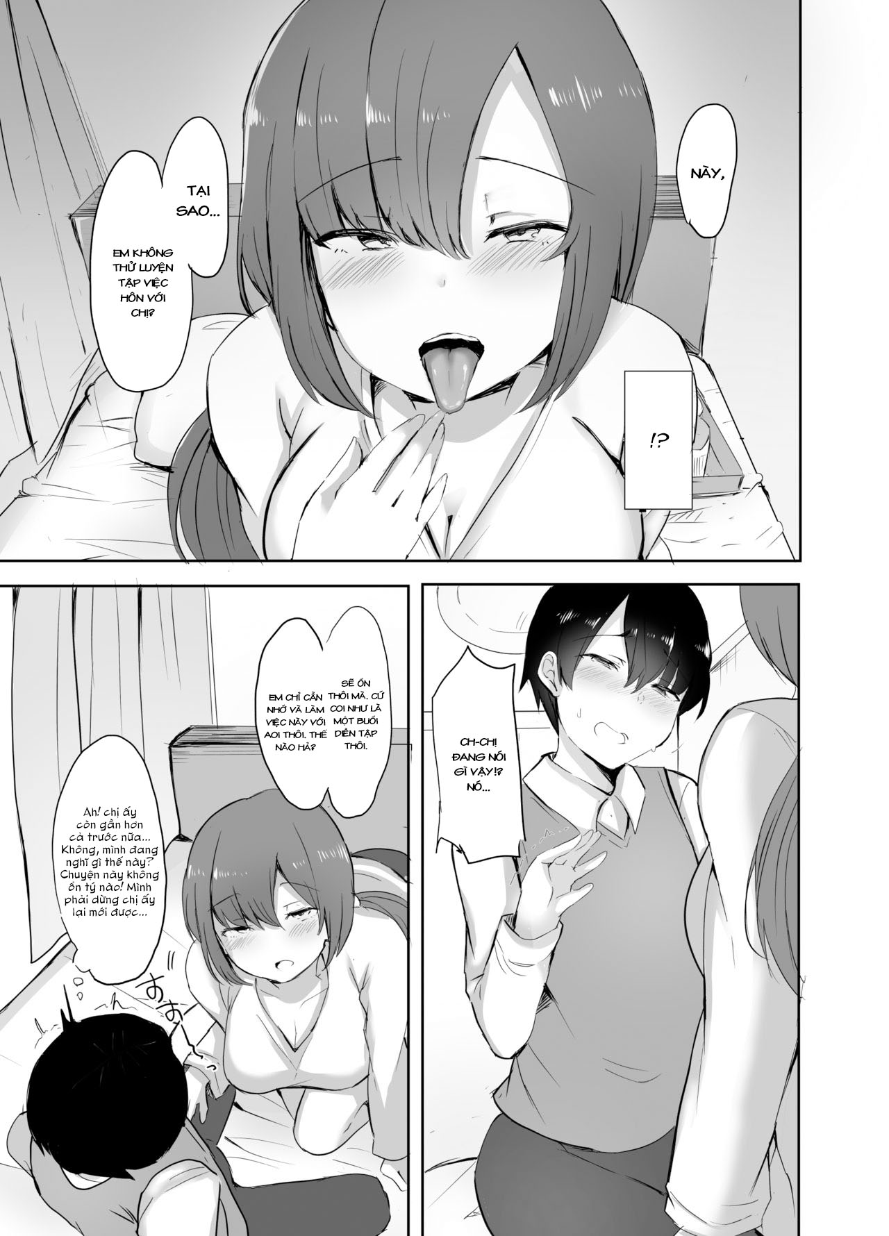 Đọc truyện hentai Lần đầu của tôi với chị của người yêu - Oneshot