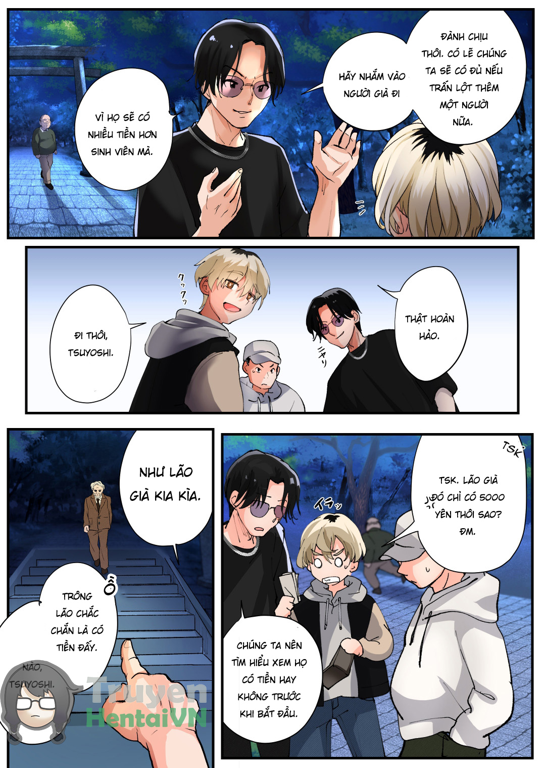 Đọc truyện hentai Mukui wa TS Shinbatsu! Furyou Shounen-tachi no Matsuro - Oneshot