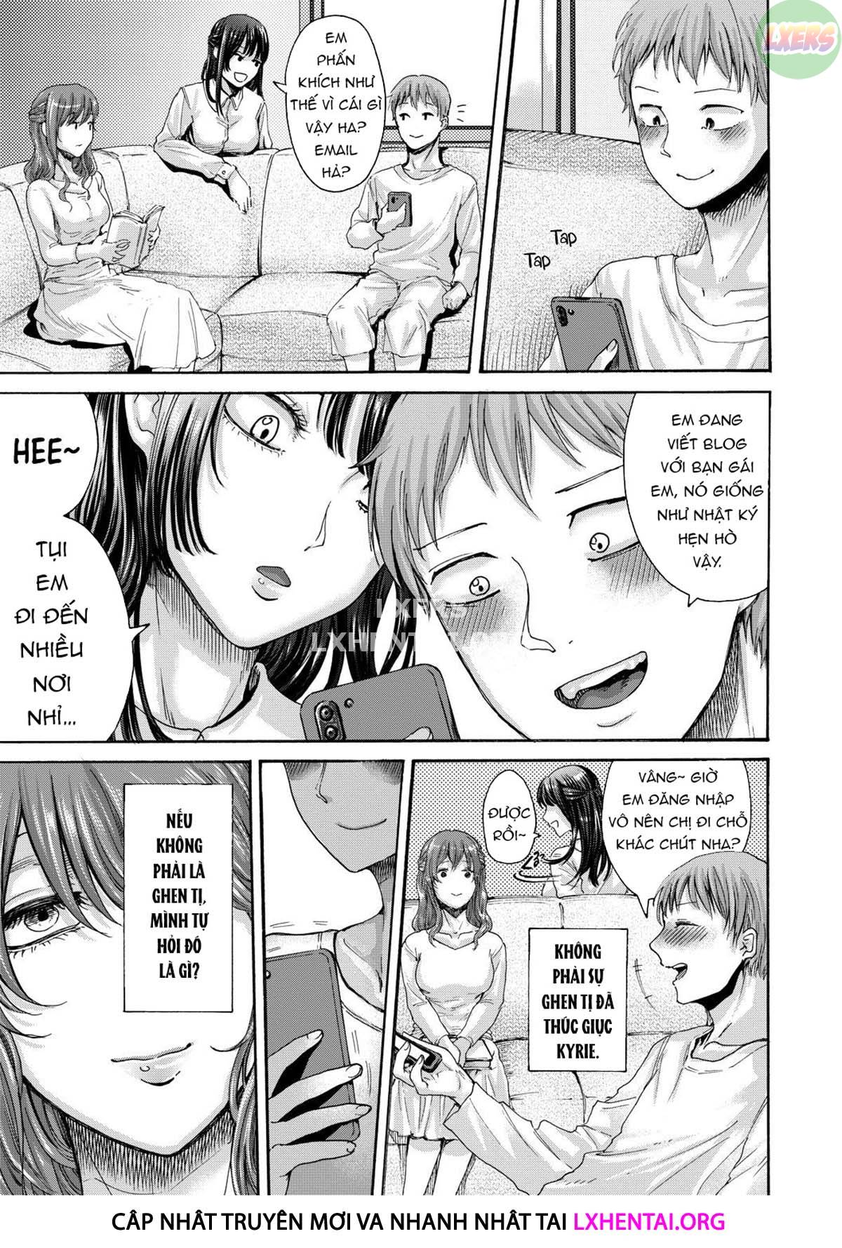 Đọc truyện hentai Cái lỗ thân mật của chị gái và anh trai - Chap 5