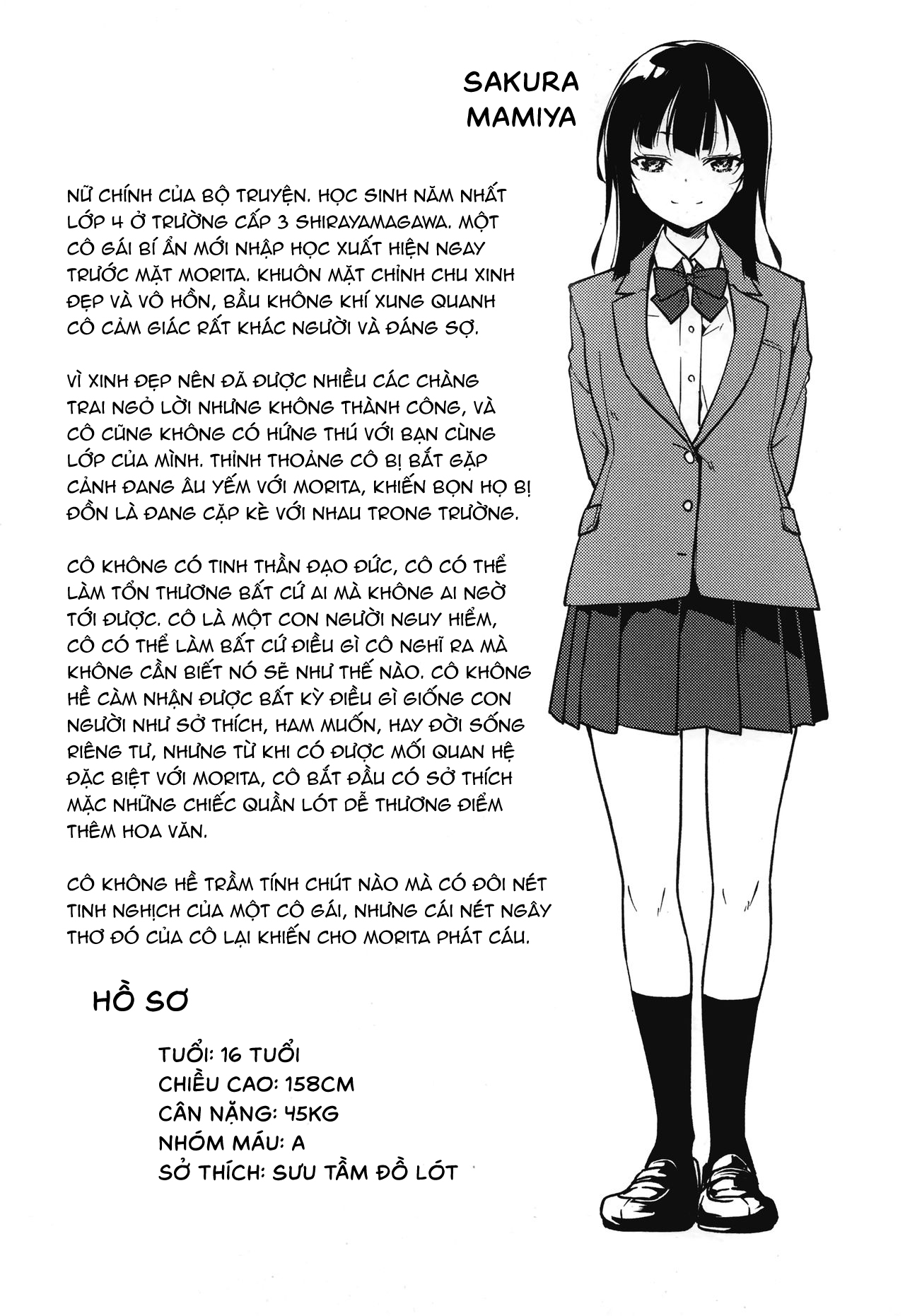 Đọc truyện hentai Shoujo M - Yomoda Mai tiền truyện