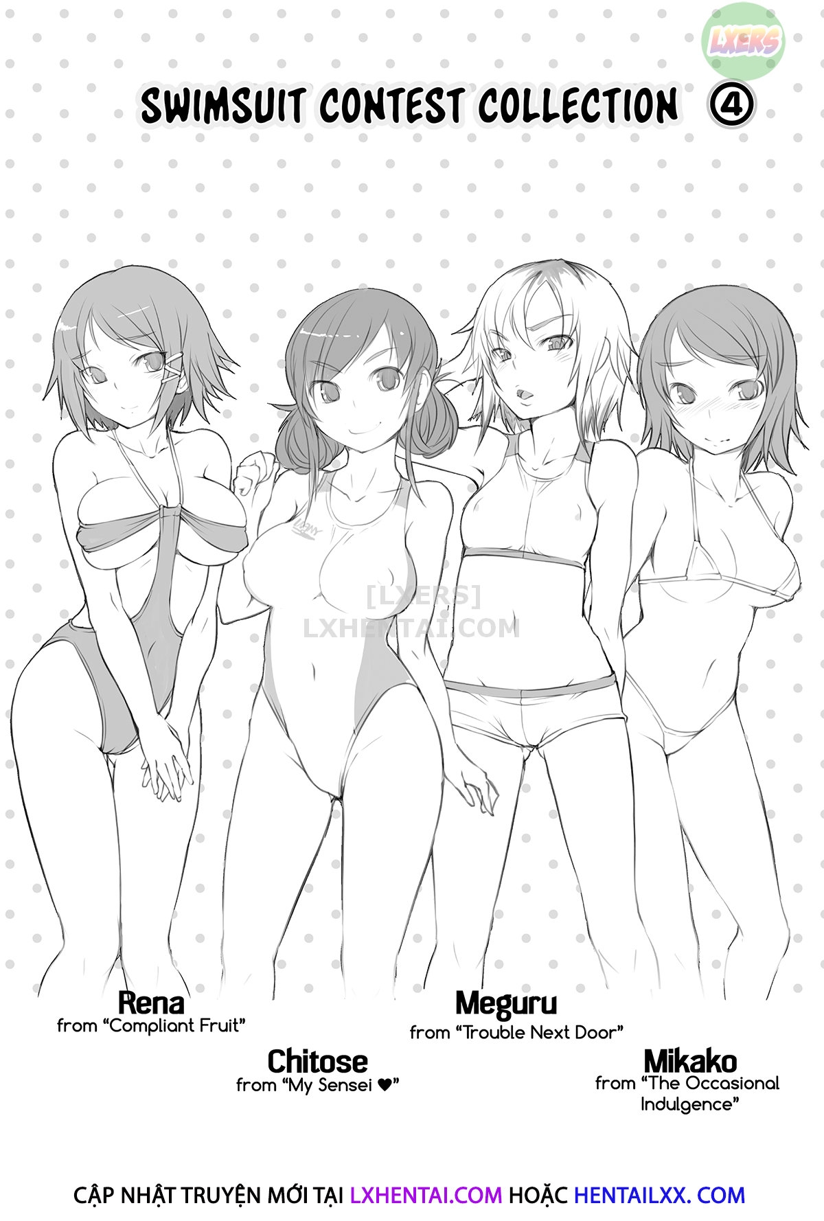Đọc truyện hentai Những cô gái mông đào - Chap 14 - Swimsuit Contest Collection