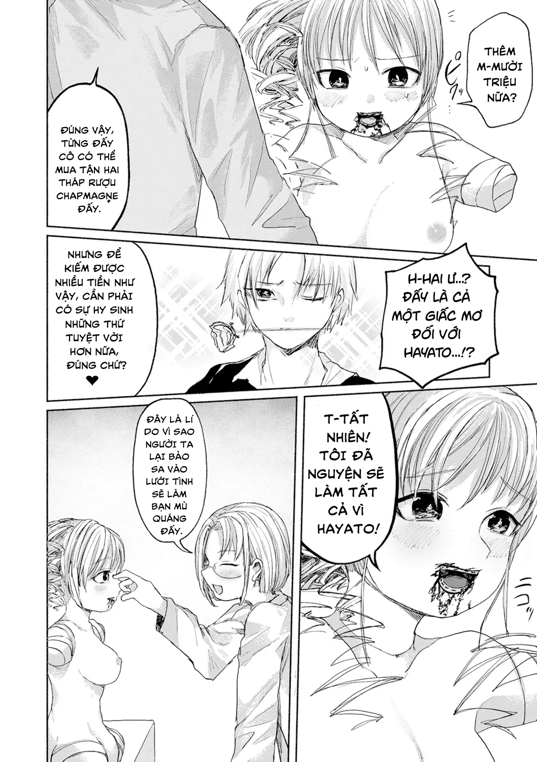 Đọc truyện hentai Tháp rượu Champagne làm từ máu. - Oneshot