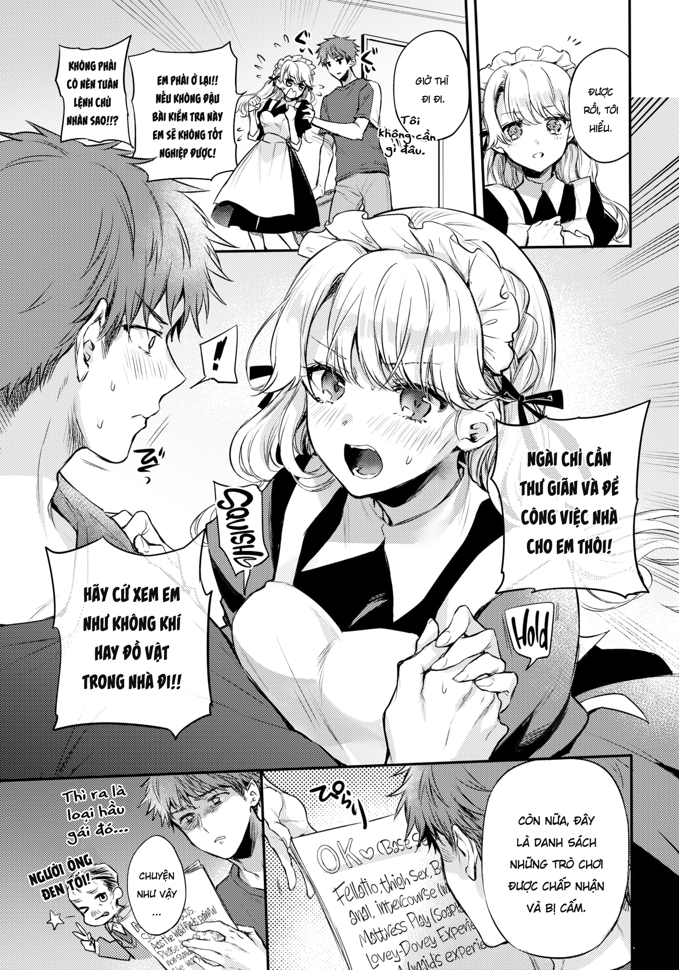 Đọc truyện hentai Nàng Hầu Của Ngài Đã Tới Rồi Đây! - Chap 1