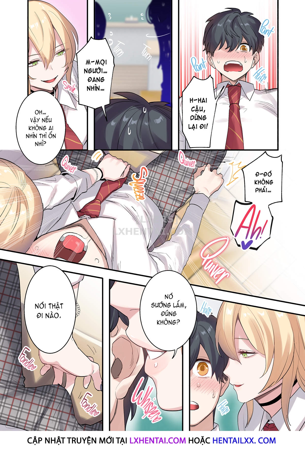 Đọc truyện hentai The Only Guy in the Class - Surrounded by Cuties - Oneshot