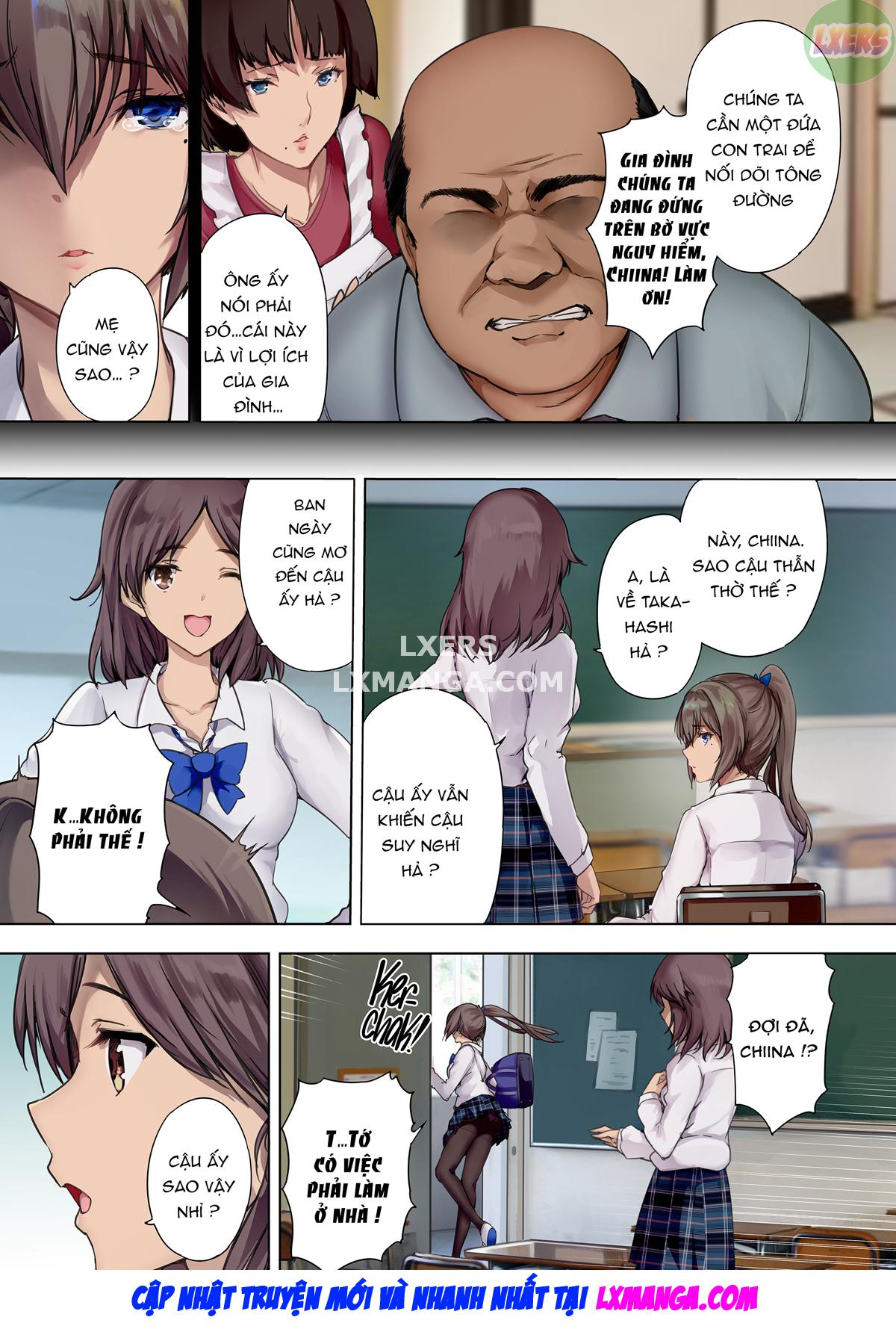 Đọc truyện hentai Trở Thành Vợ Thay Thế Của Cha Dượng - Chap 1