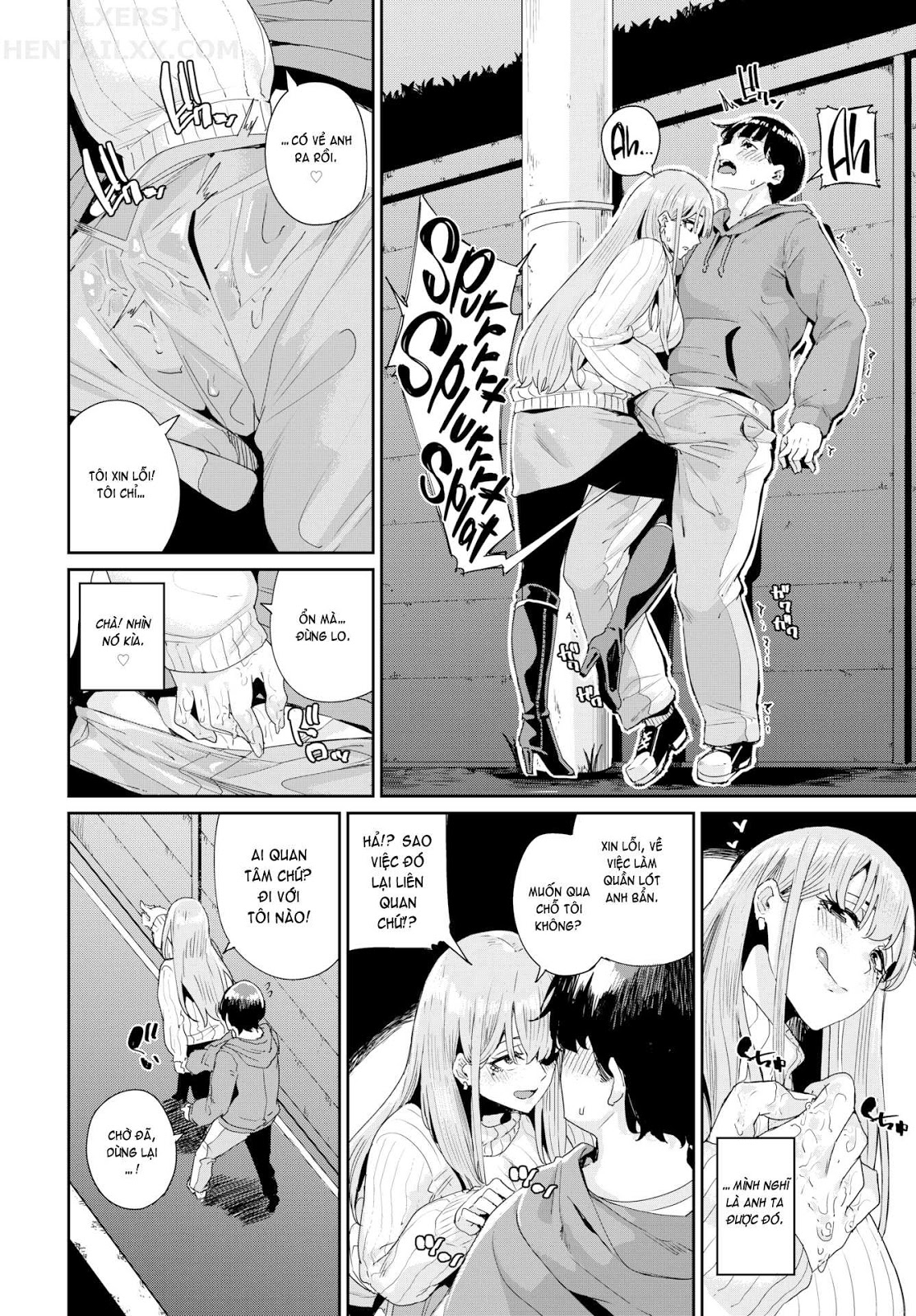 Đọc truyện hentai JK Manual - Chap 4 - Let No Stalker Escape!?