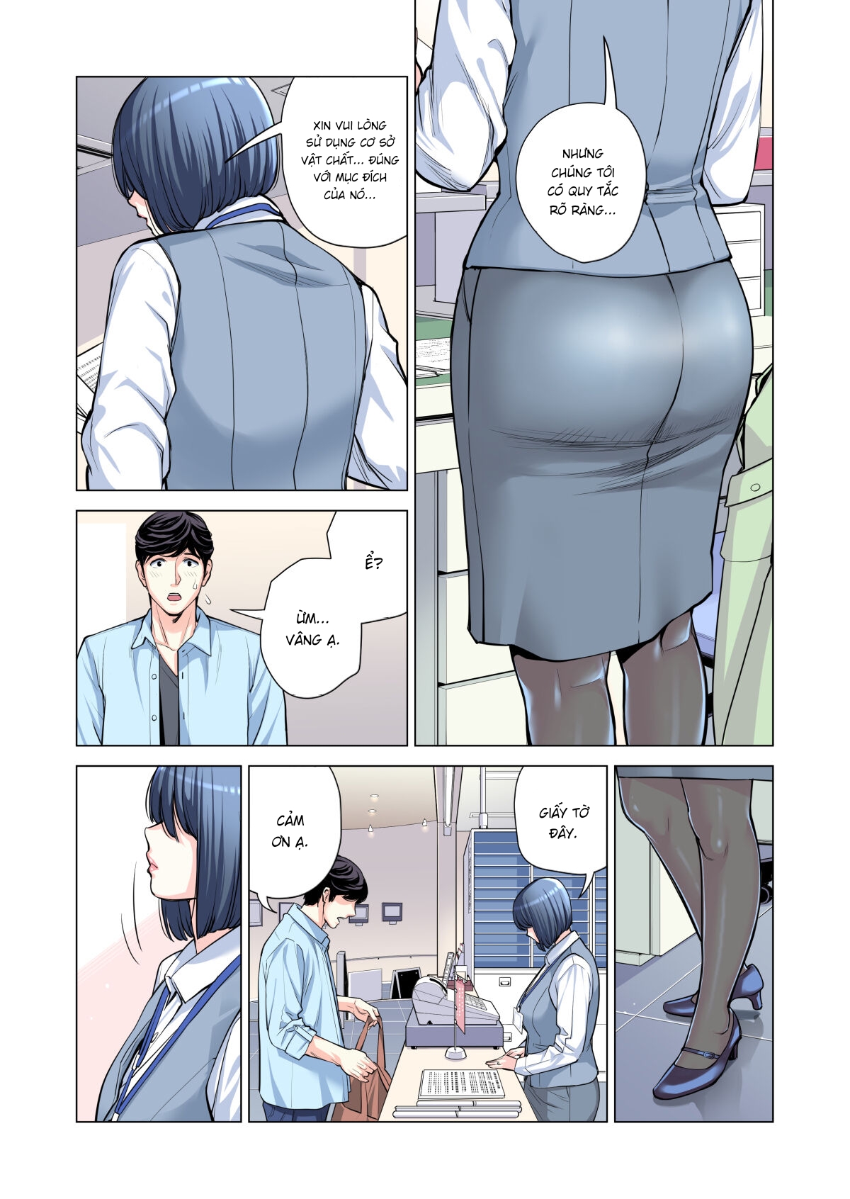 Đọc truyện hentai Những cô trợ lý đã có chồng - Chap 4 full màu