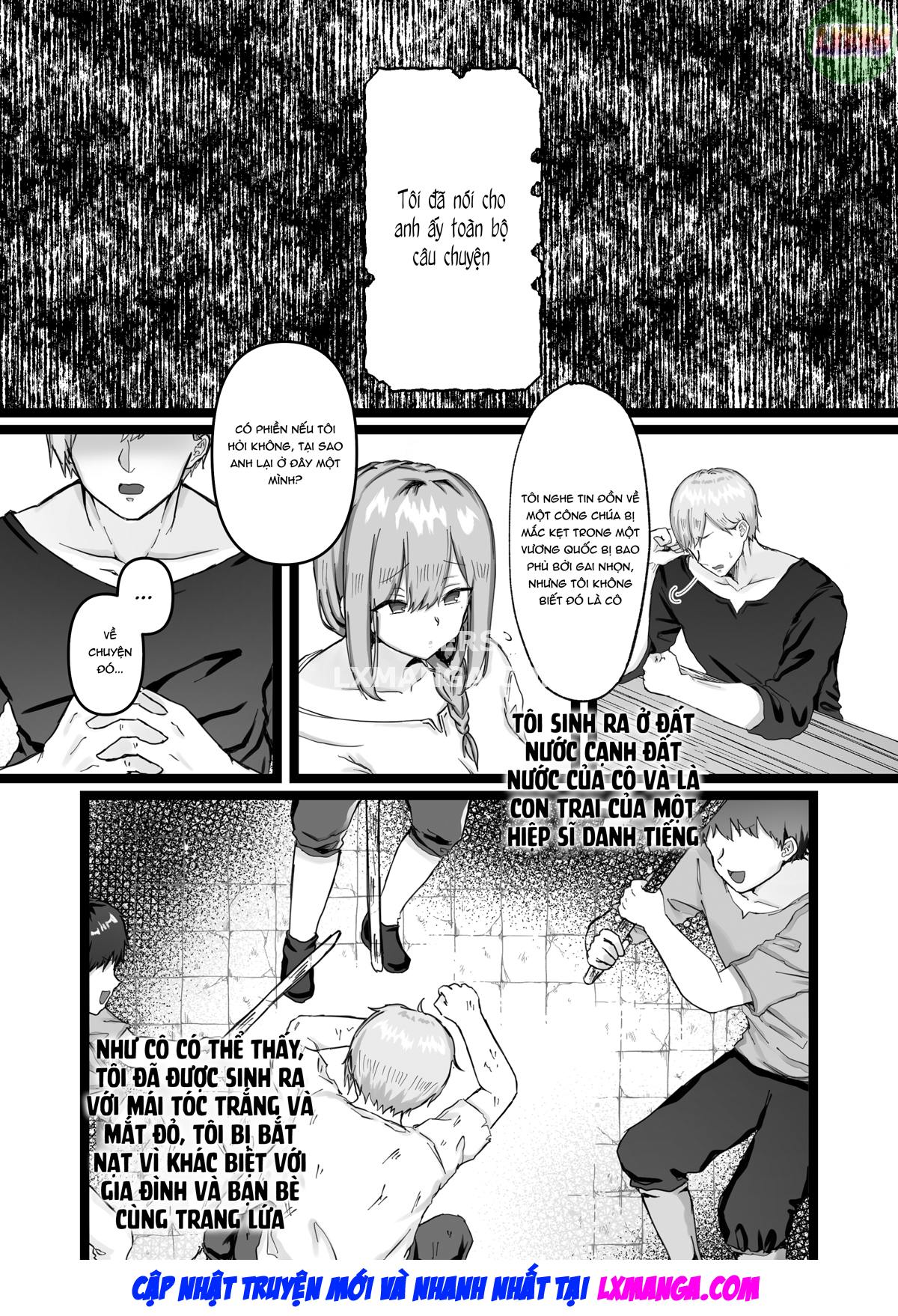 Đọc truyện hentai Công Chúa Bị Nguyền Rủa Và Kỵ Sĩ Còn Trinh - Oneshot