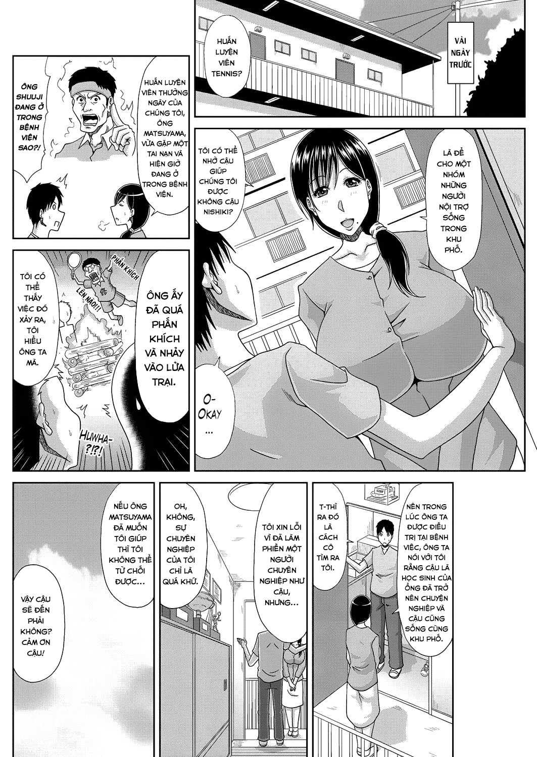 Đọc truyện hentai Tai nạn khi làm huấn luyện viên tennis - Chap 1