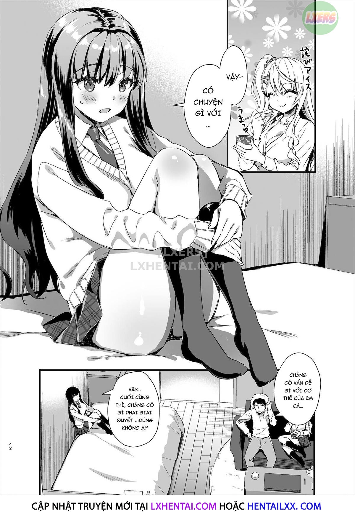 Đọc truyện hentai Tomodachi No Toshiue Kareshi Ni Renai Soudan Shite Shimatta Hanashi - Oneshot - Có che
