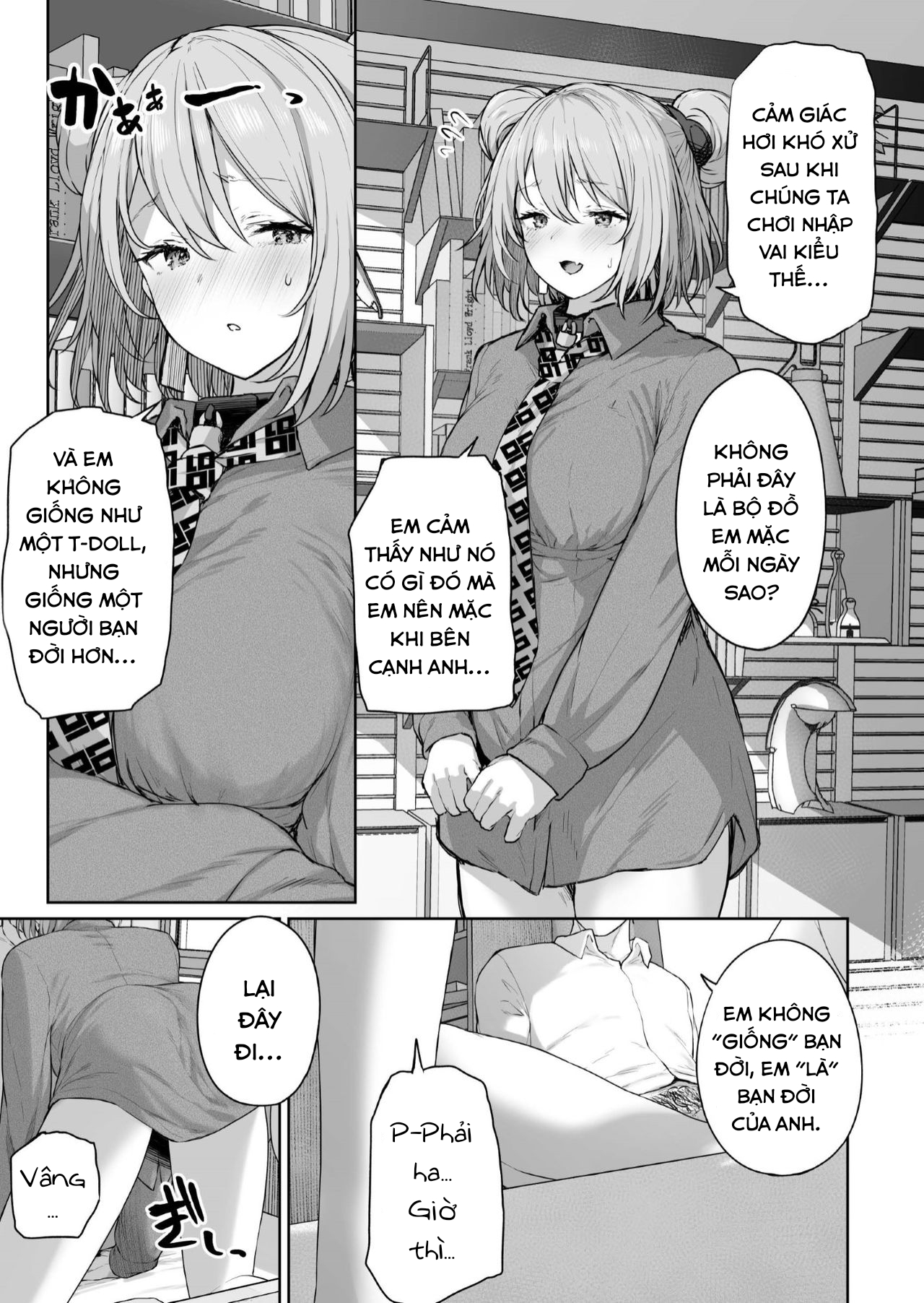Đọc truyện hentai Yuiitsu Muni no Mono nan Dakara (Girls' Frontline) - Oneshot