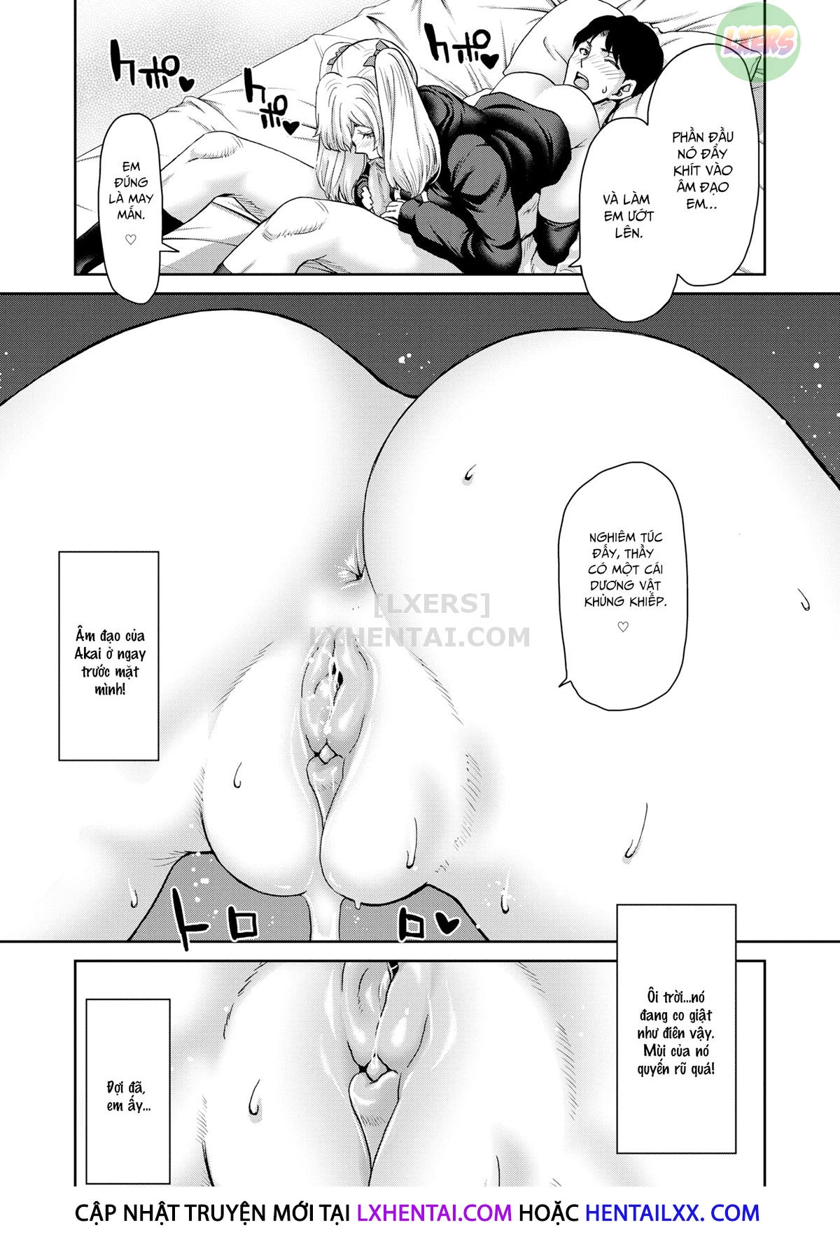 Đọc truyện hentai Chàng giáo viên và cô học sinh hút anh ấy cạn tinh - Oneshot