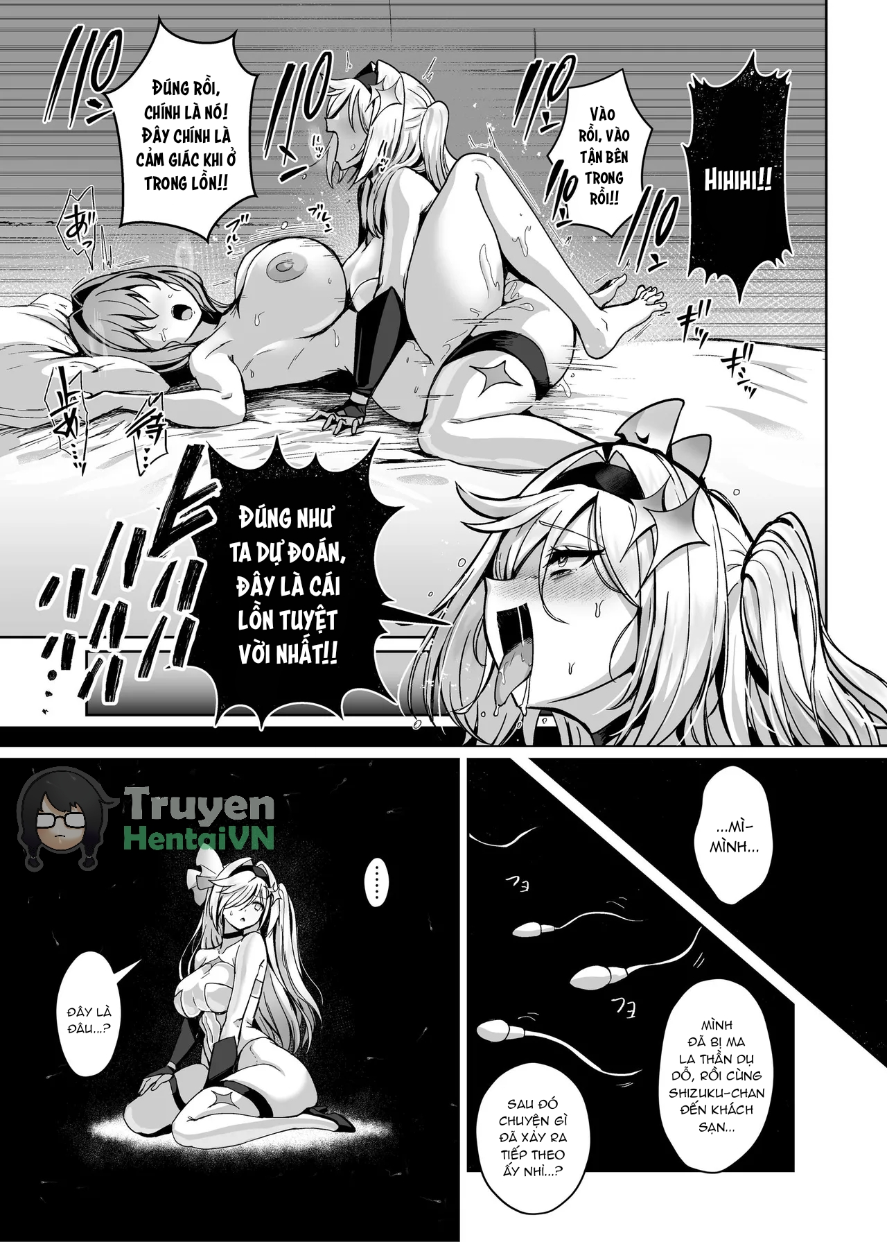 Đọc truyện hentai Mahou Shoujo Saint Lily Dankon ~Futanari o Hayasareta Mahou Shoujo ga Chinpo-gurui ni Ochiru Made~ - Oneshot