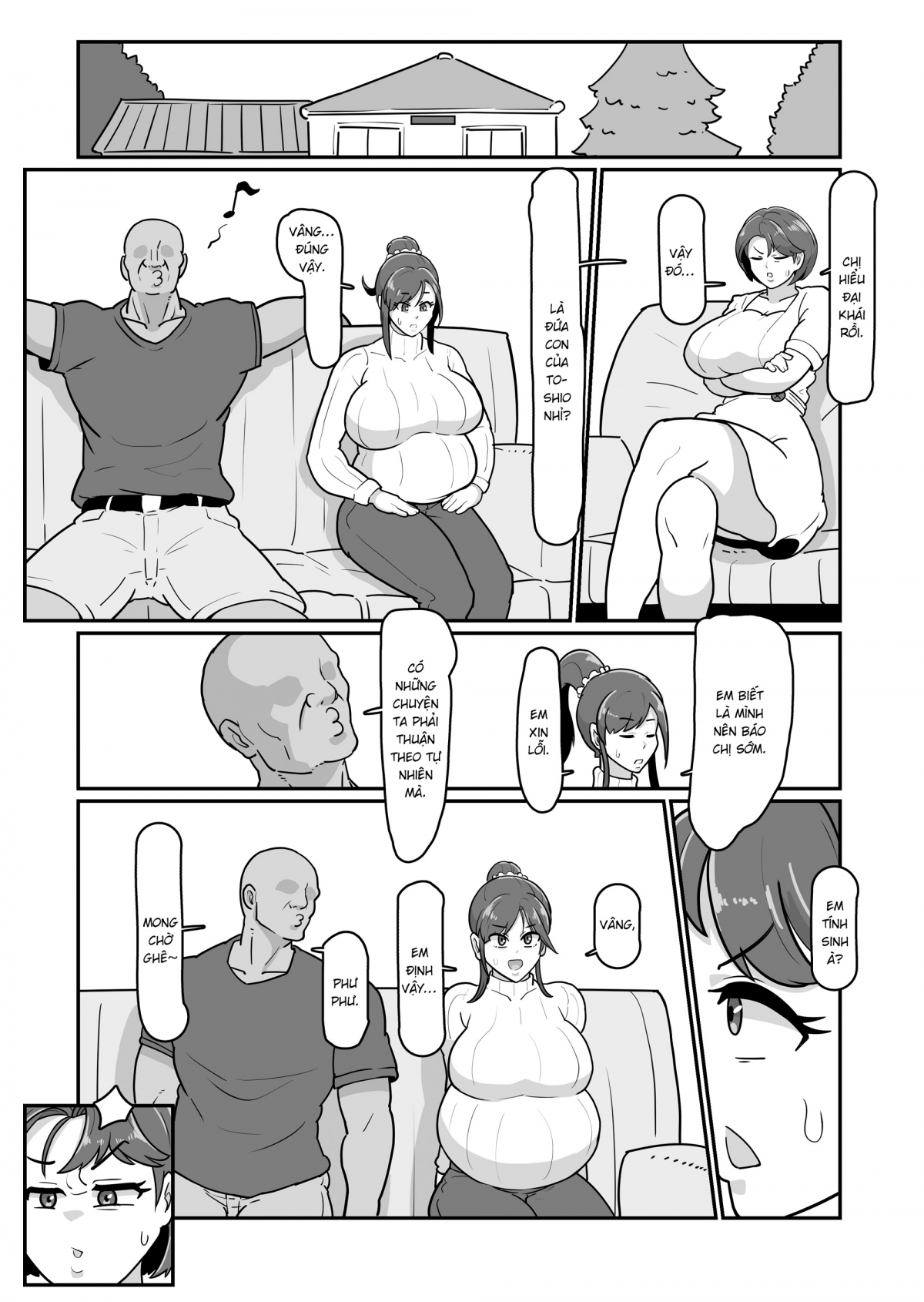 Đọc truyện hentai Bote Haha ~Ore o Jikka kara Oidashita Mukatsuku Hahaoya o Muriyari Haramasete Botehara Sex Zanmai!~ - Oneshot