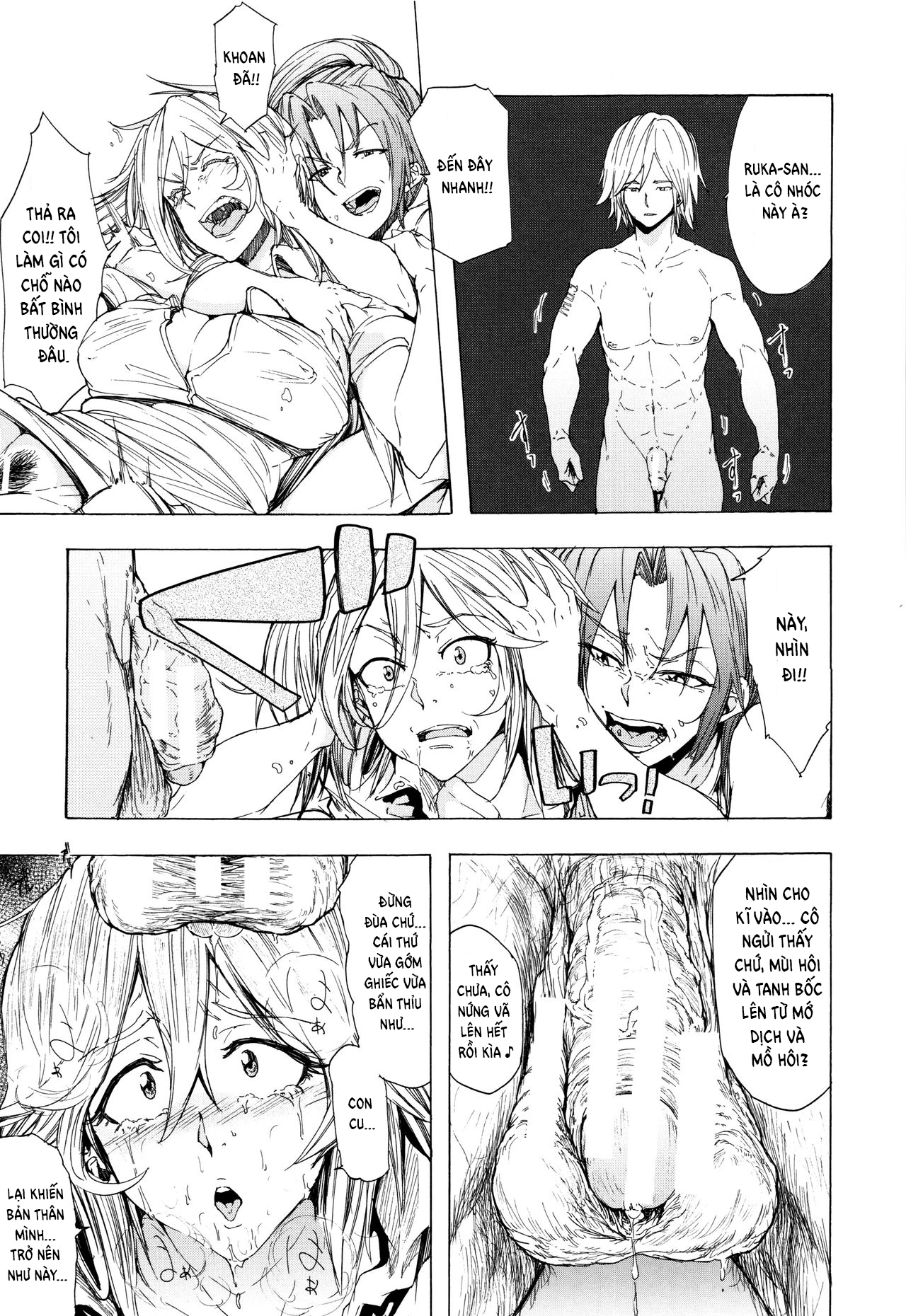 Đọc truyện hentai Juurin no Ame - Chap 4.1