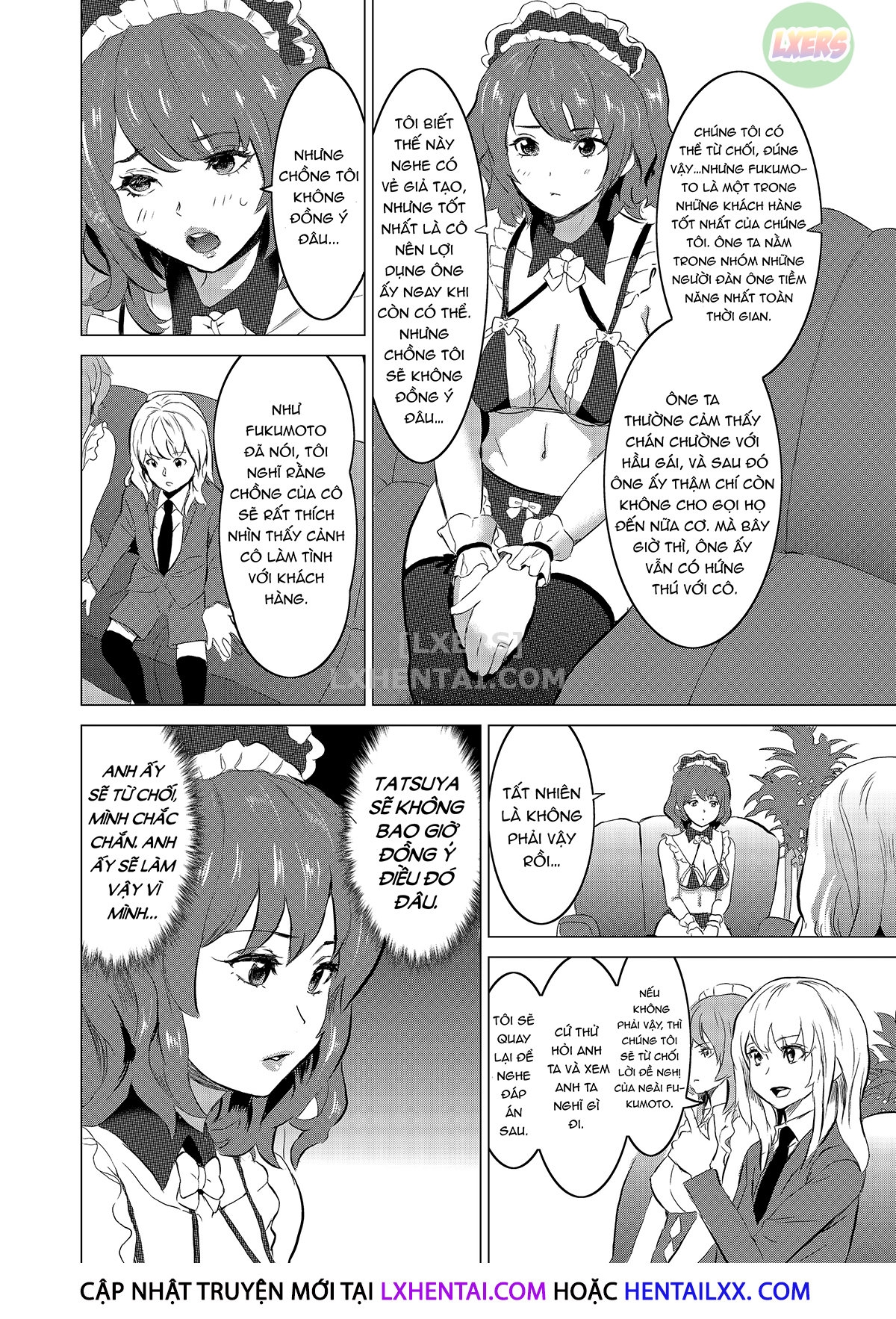 Đọc truyện hentai Tôi bắt vợ làm việc tại nhà thổ - Chap 2 - Creepy Customer Fukumoto