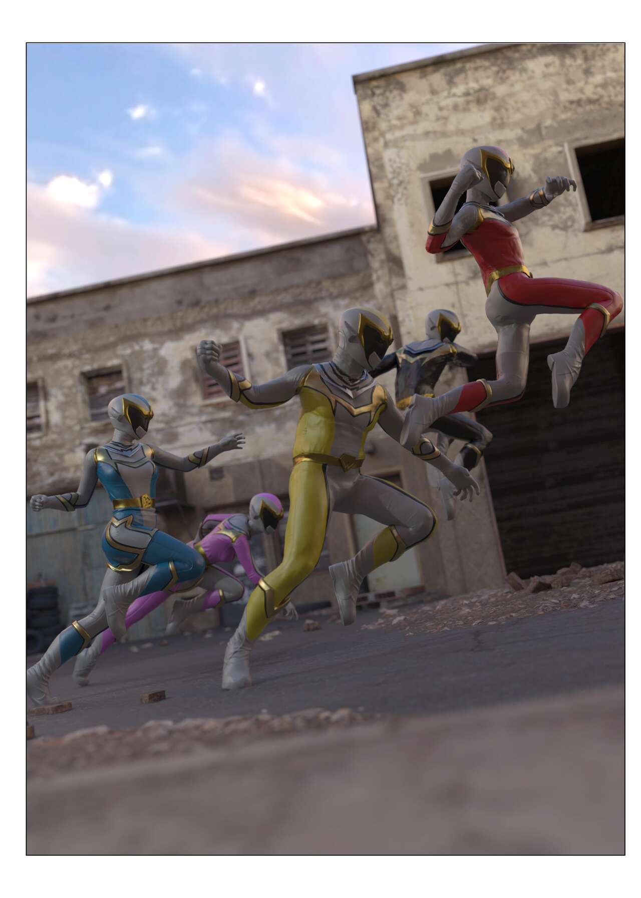 Đọc truyện hentai Siêu nhân thời loạn lạc - Chap 3